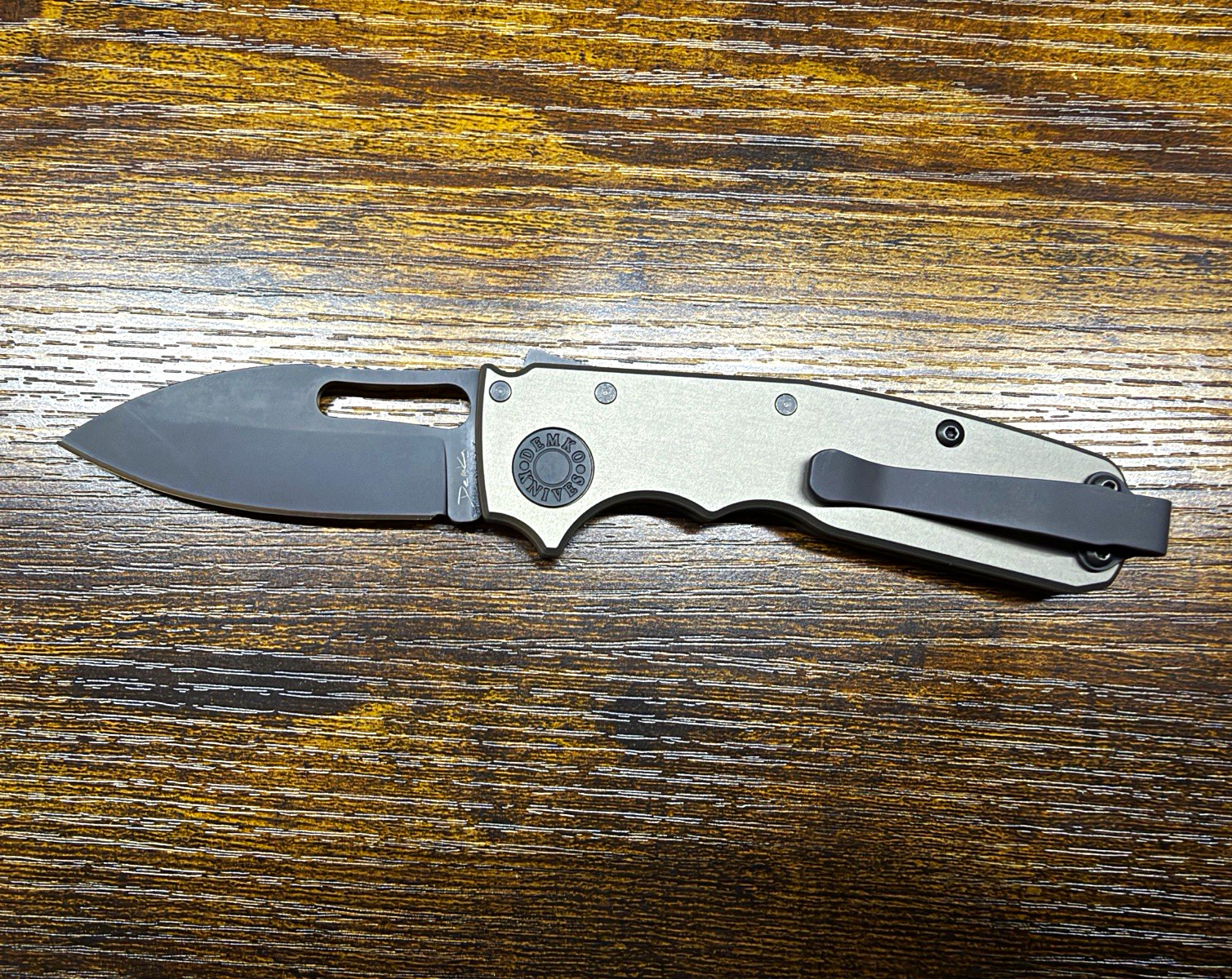 Demko Shark Cub Stealth Slicer with Deep Carry Lynch Clip