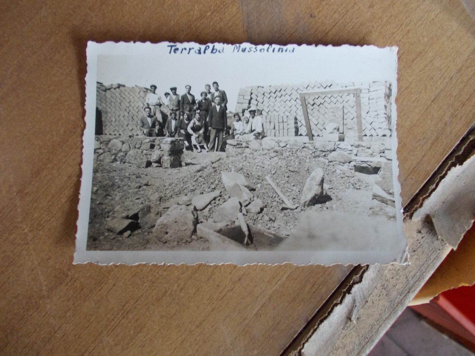 PHOTO-- TERRALBA --MUSSOLINIA 1930 CODE SEPT. 2024