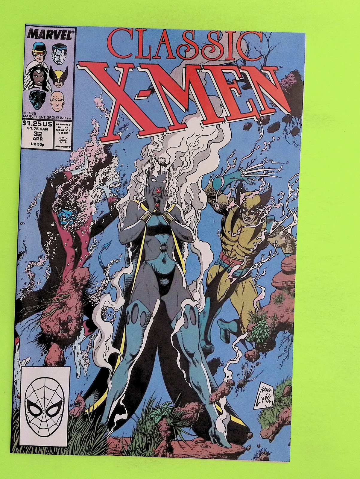 Classic X-Men #32 1989 Marvel Comics High Grade Comic Book V57-73