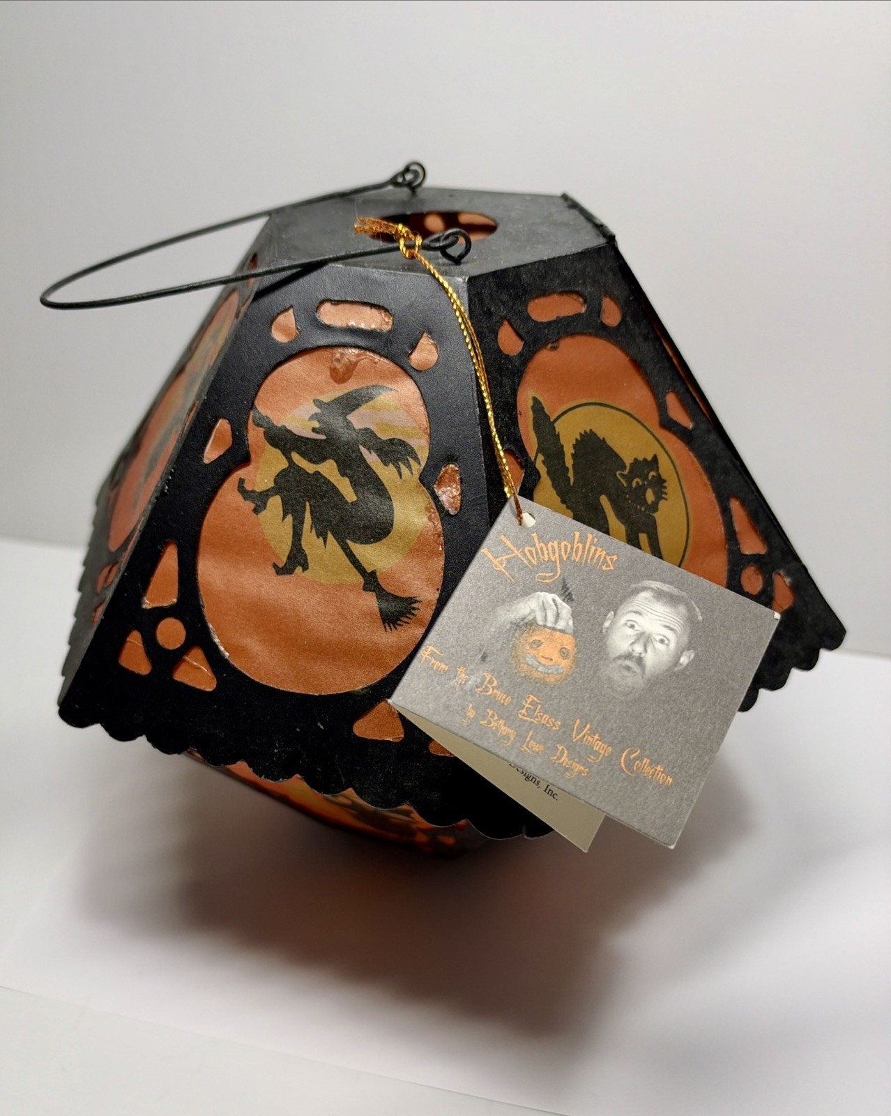 Vintage Hobgoblins Bruce Elsass collection  Halloween Lantern retired