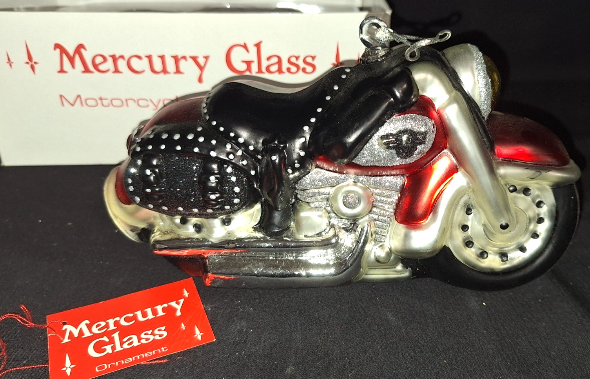 NIB VTG DEPT 56 HARLEY DAVIDSON 8.5\