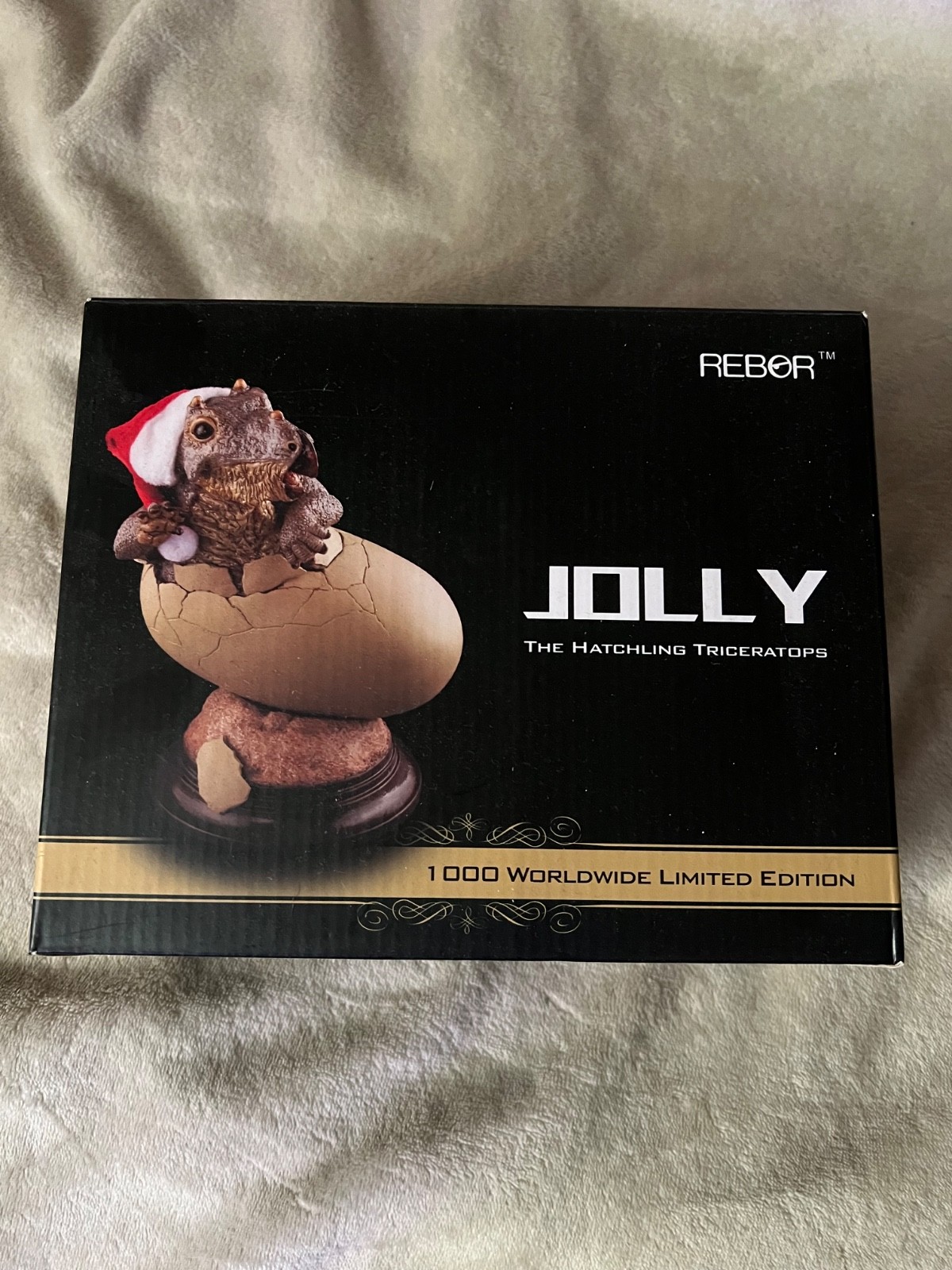REBOR Jolly The Hatchling Triceratops Limitied Edition Number 801/1000