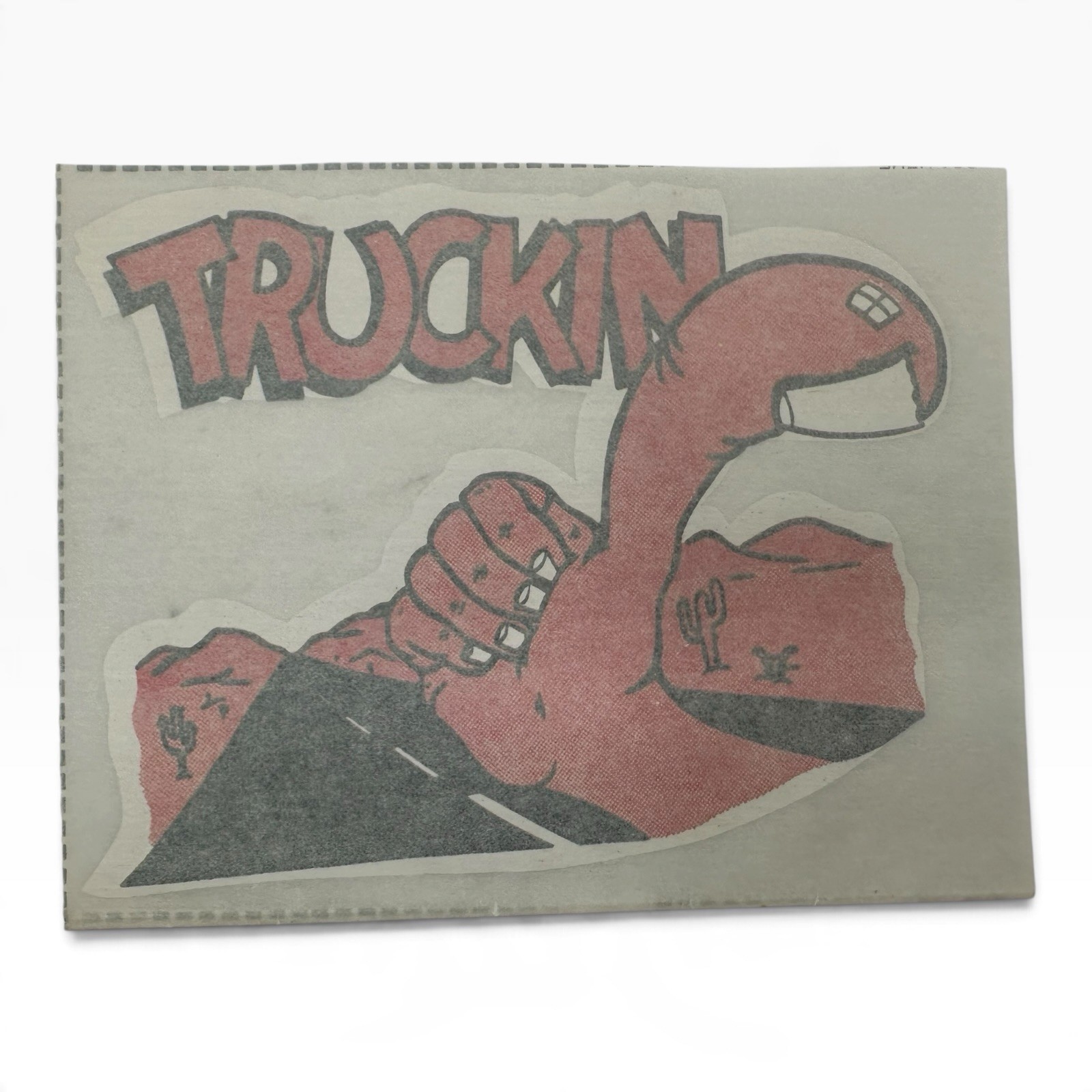 Vintage 1970s Roach Studios Iron On Transfer | Truckin | Unused