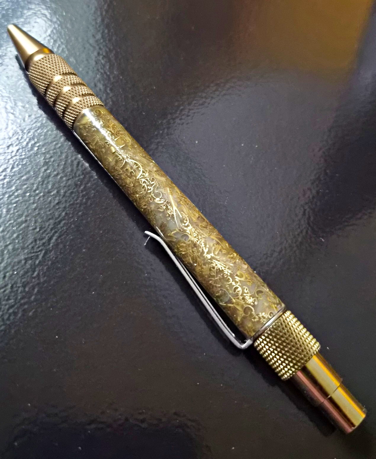 PSI DuraClick Cast Brass Shavings, Antique Brass finish, 