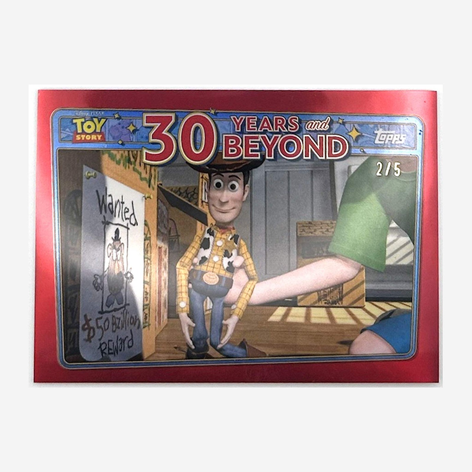 2025 Topps Toy Story 30 Years & Beyond Andy Imagines 