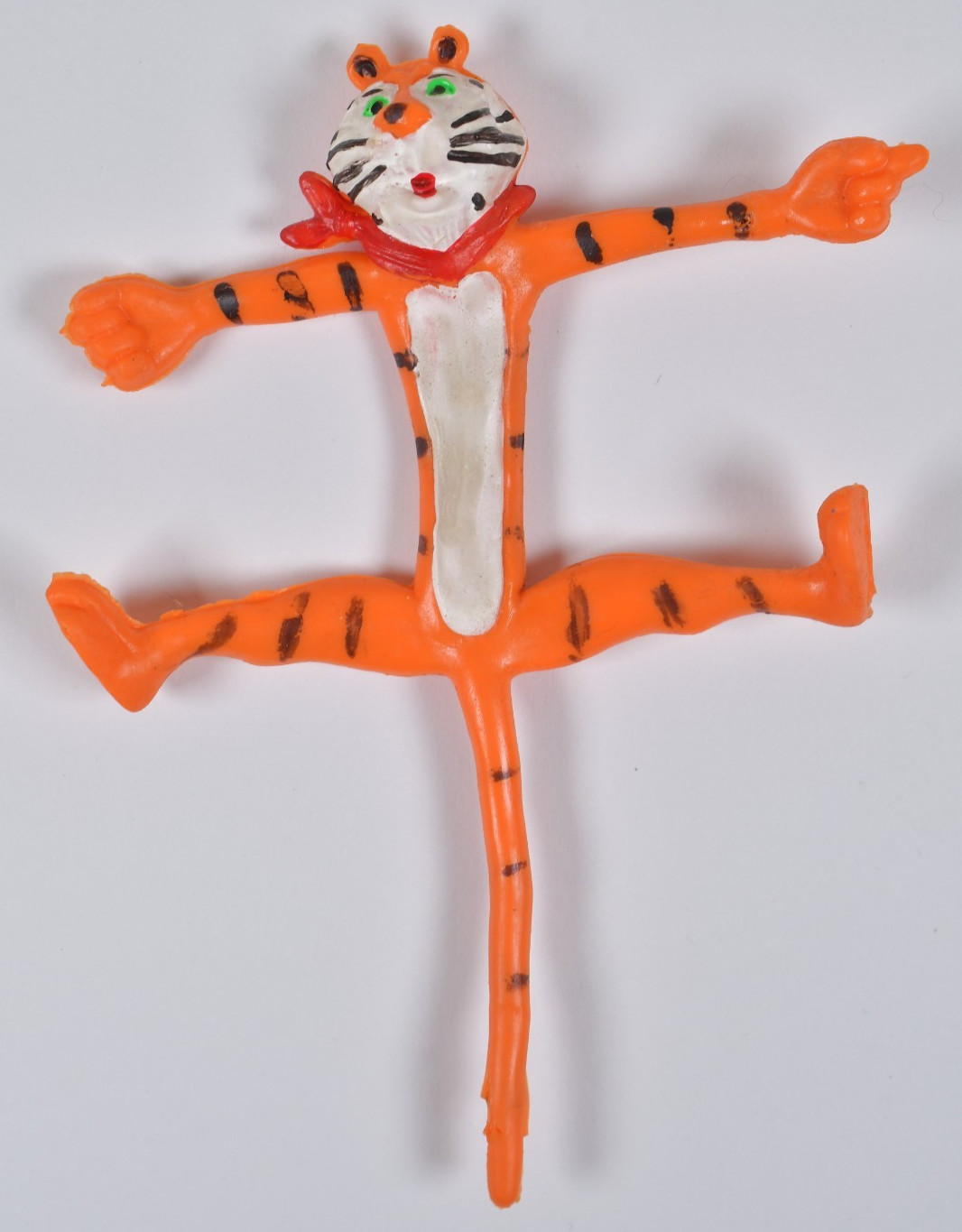 RARE Vtg 1970\'s Tony the Tiger Frosted Flakes Bendable Figure Cereal Premium