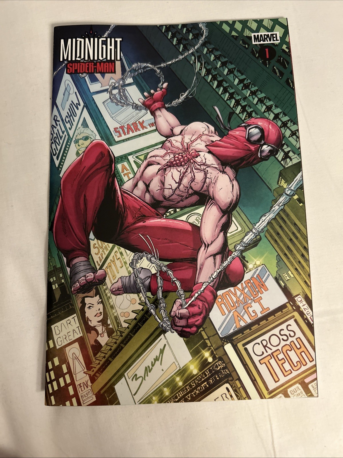 NYCC 2026 PSA MIDNIGHT SPIDER-MAN #1 HOMAGE COMIC MARK BAGLEY ULTIMATE NM+