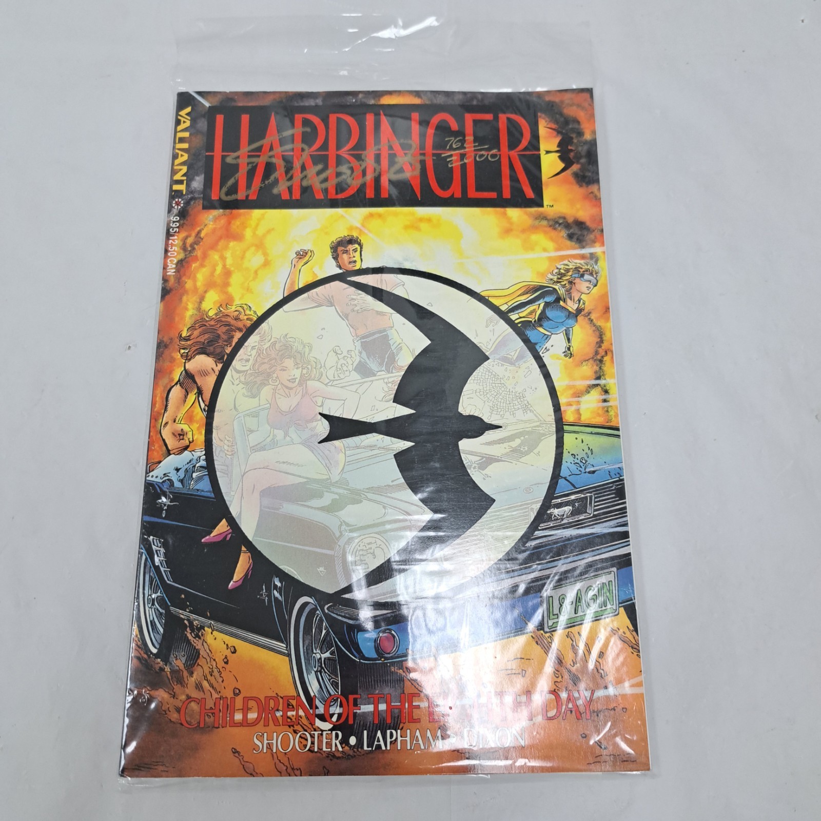 Vintage The Harbinger #1 (1992 Valiant) 1st Renegades W/ Certificate #762/2000