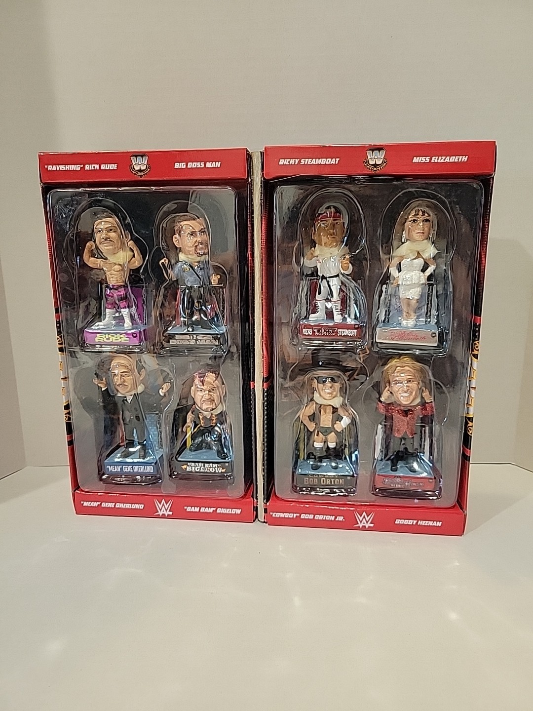 WWE Commemorative 1980s Mini Bobblehead Boxed Set Series 2 Wrestling