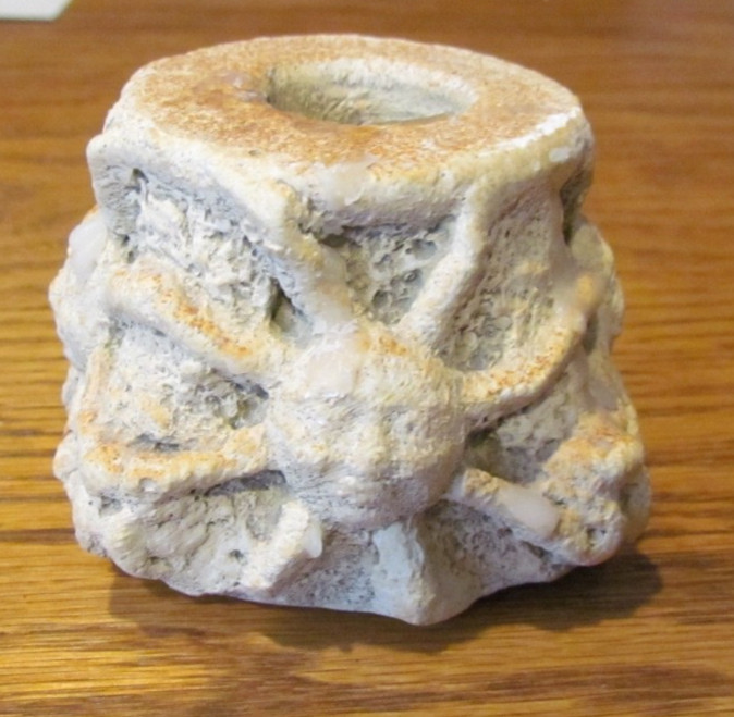 Vintage Hayes Parker Sandstone Sunshine Candle Holder