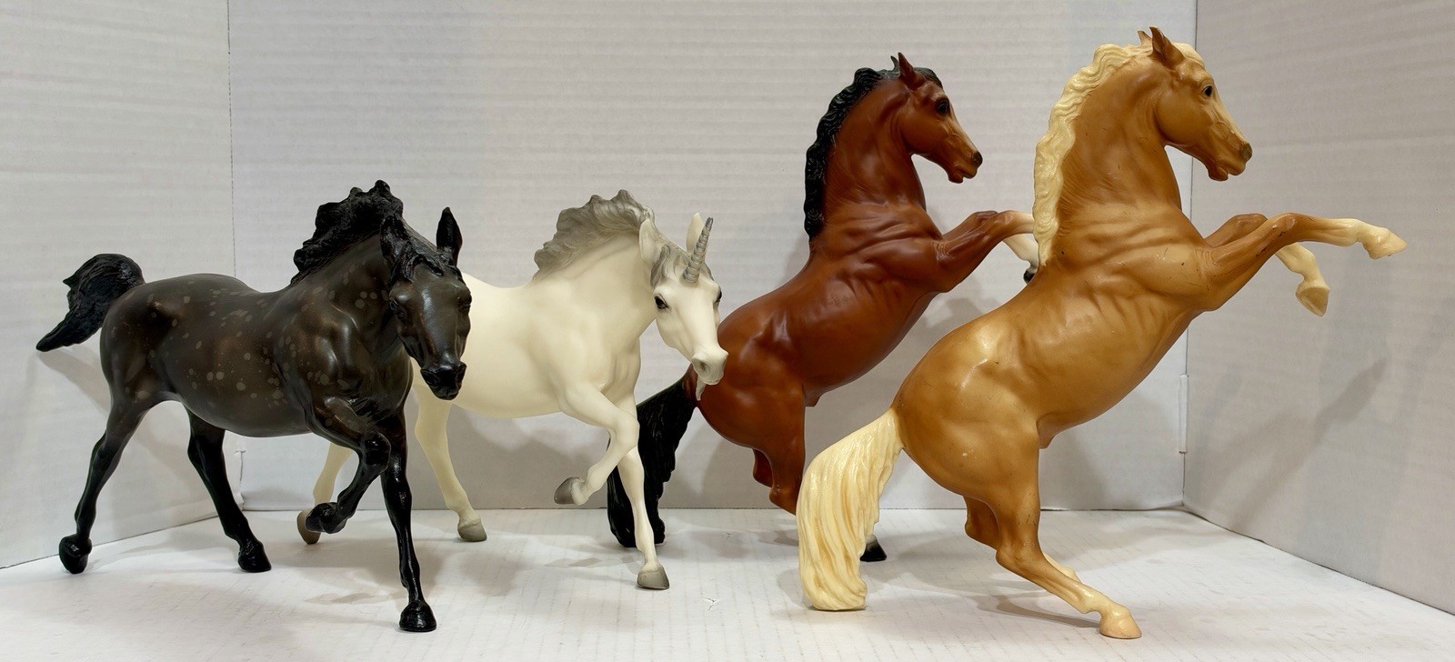 Vintage Breyer Traditional Chris Hess Model Lot – 4 Dynamic Action Poses