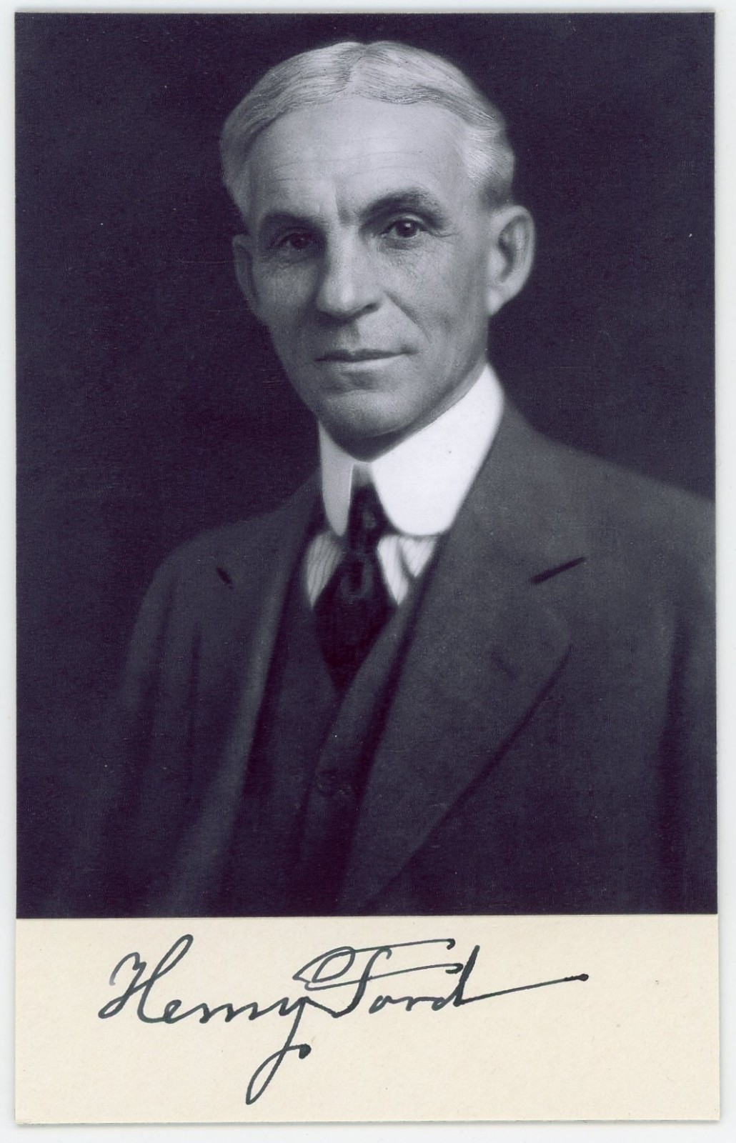 Henry Ford ~ Signed Authentic Vintage Authentic Signature ~ JSA LOA
