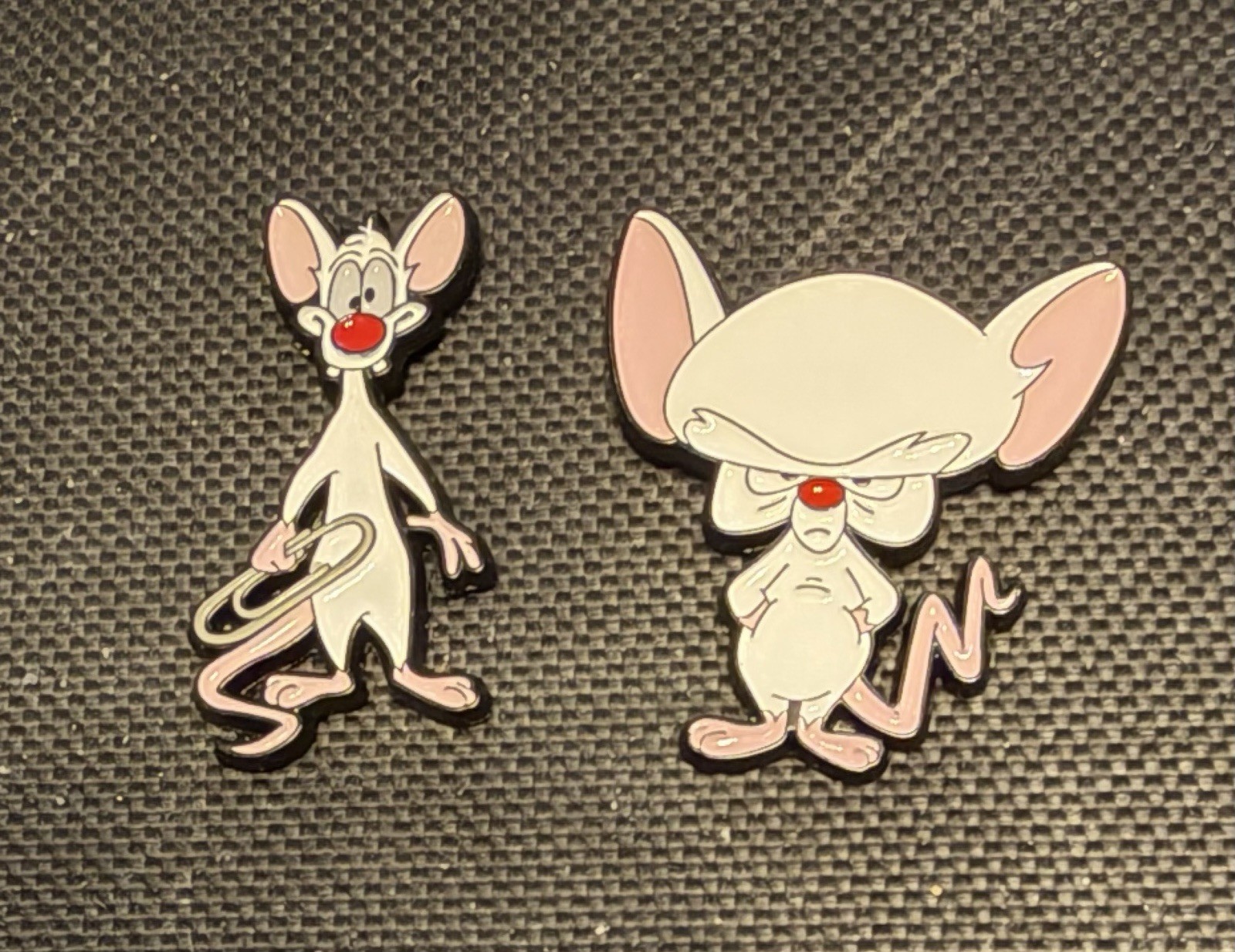 Pinky And The Brain Hat Pin Set