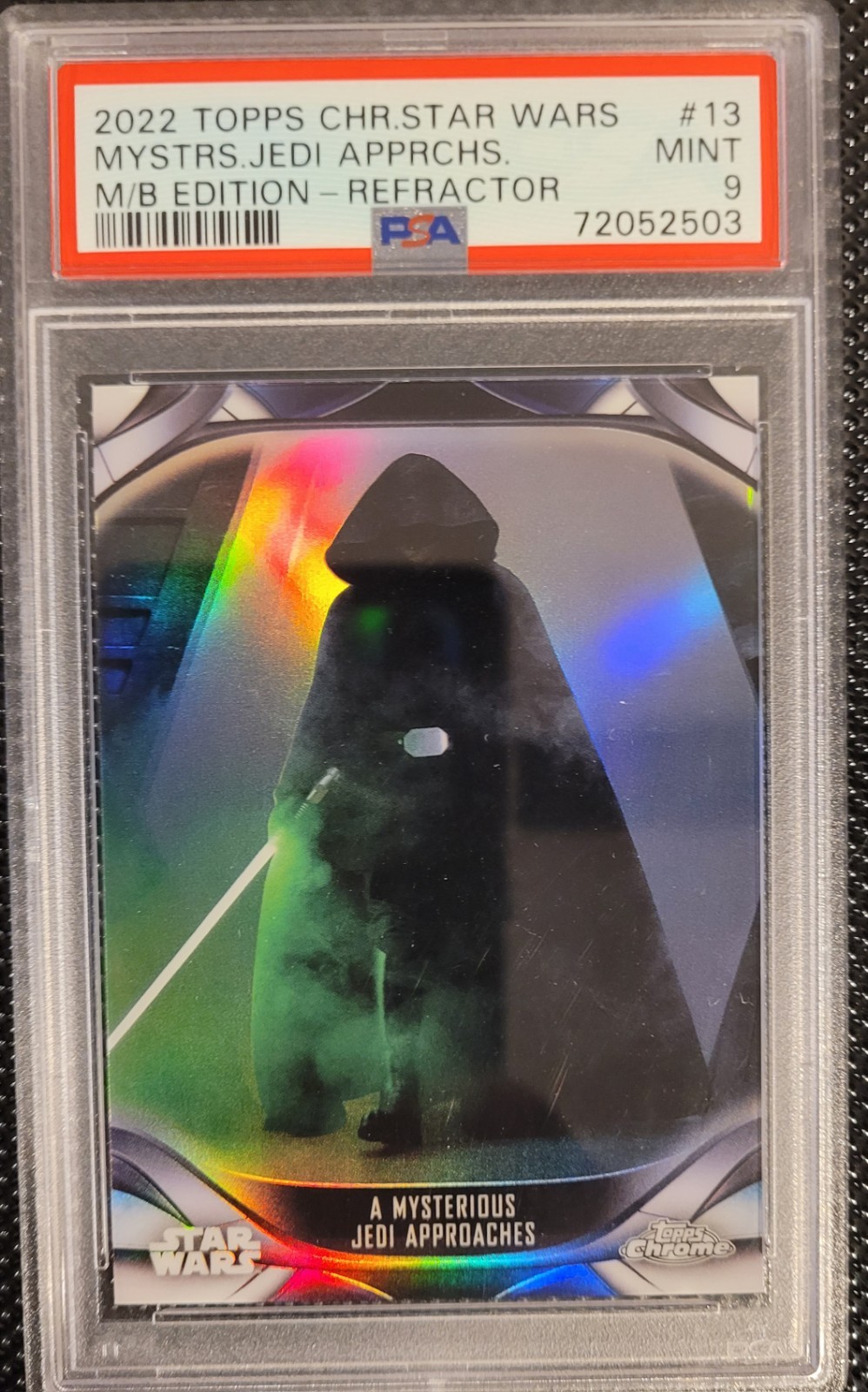 2022 SP #13 A MYSTERIOUS JEDI APPROACHES PSA 9