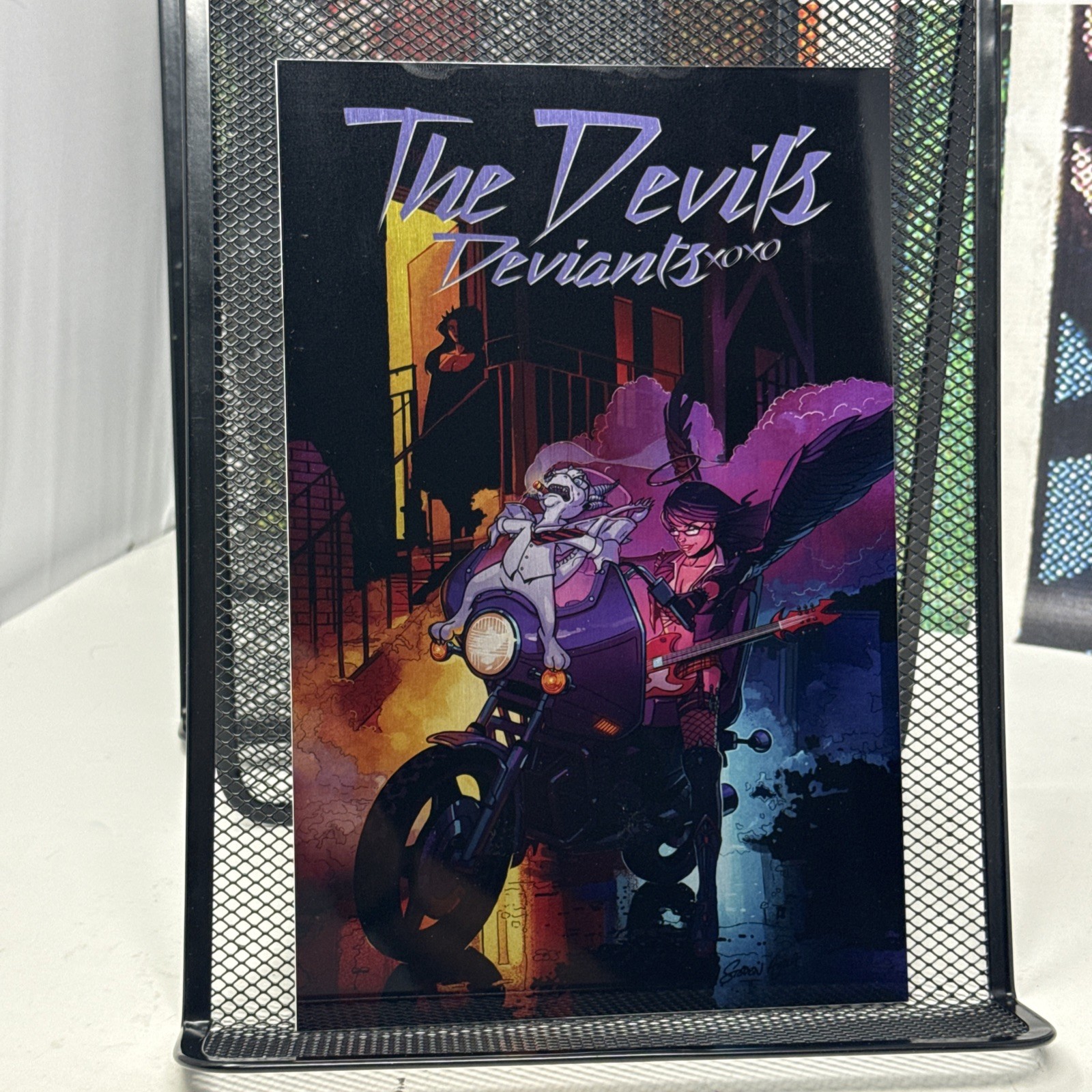 The Devil's Deviants xoxo #2 Variant Metal Prince Purple Rain Homage Cover