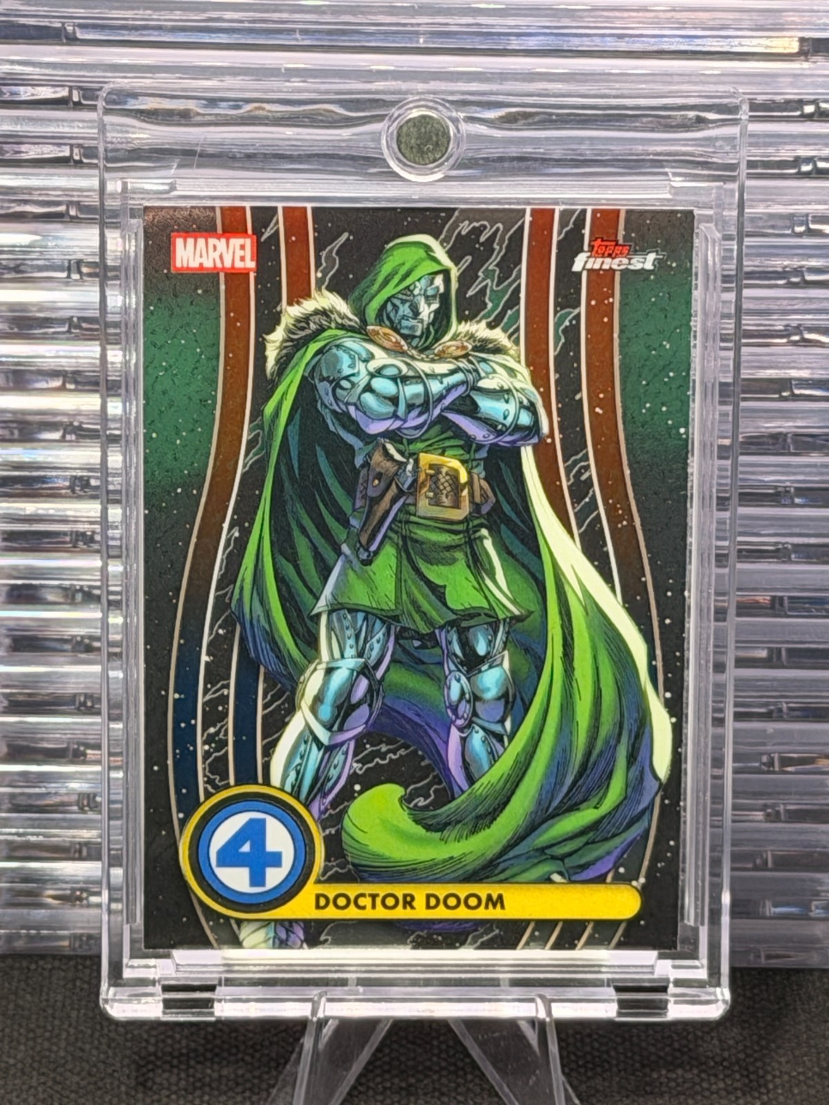 Doctor Doom 2026 Topps Finest Fantastic Four #014 Marvel Avengers Doomsday