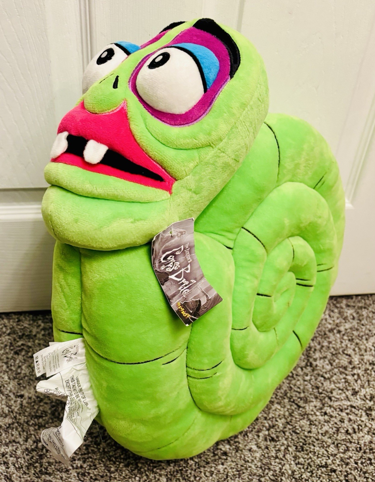 Tim Burton’s The Corpse Bride Maggot 16” Pillow Plush Spirit Halloween
