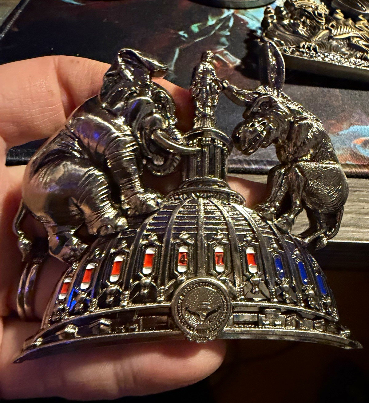 Rare Macks designs United States capital challenge coin