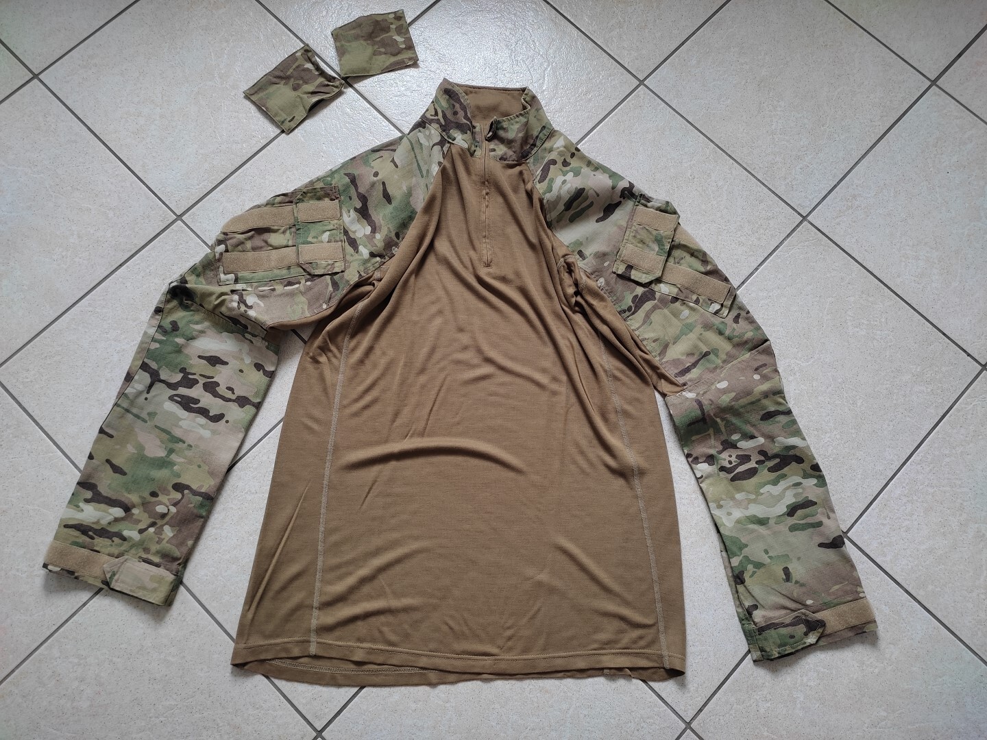 SEYNTEX NV UBAC Combat Shirt, Crye Precision Multicam, Flame Retardant, Size L