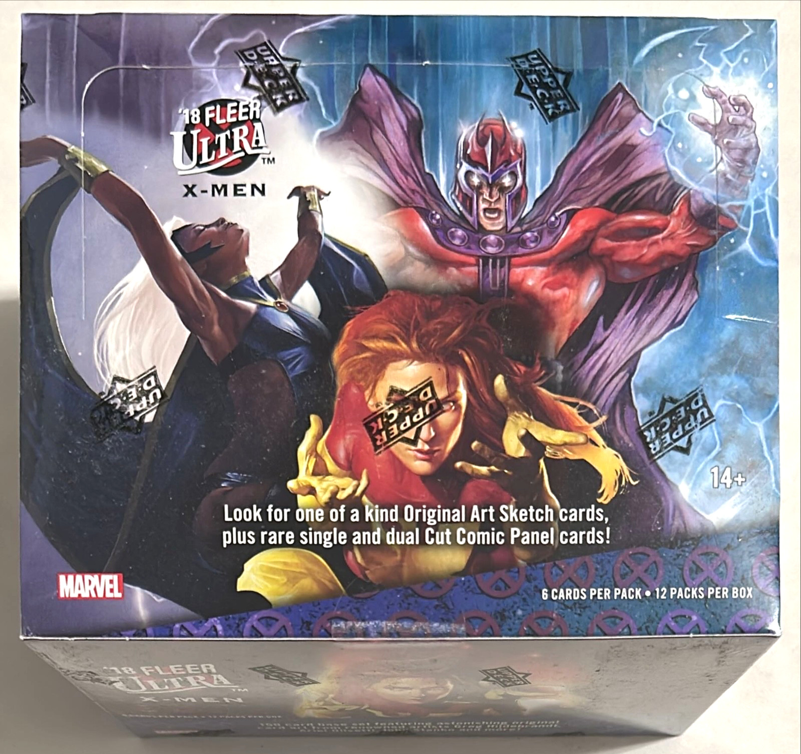 2018 Upper Deck Fleer Ultra X-Men Marvel Hobby Box New Factory Sealed