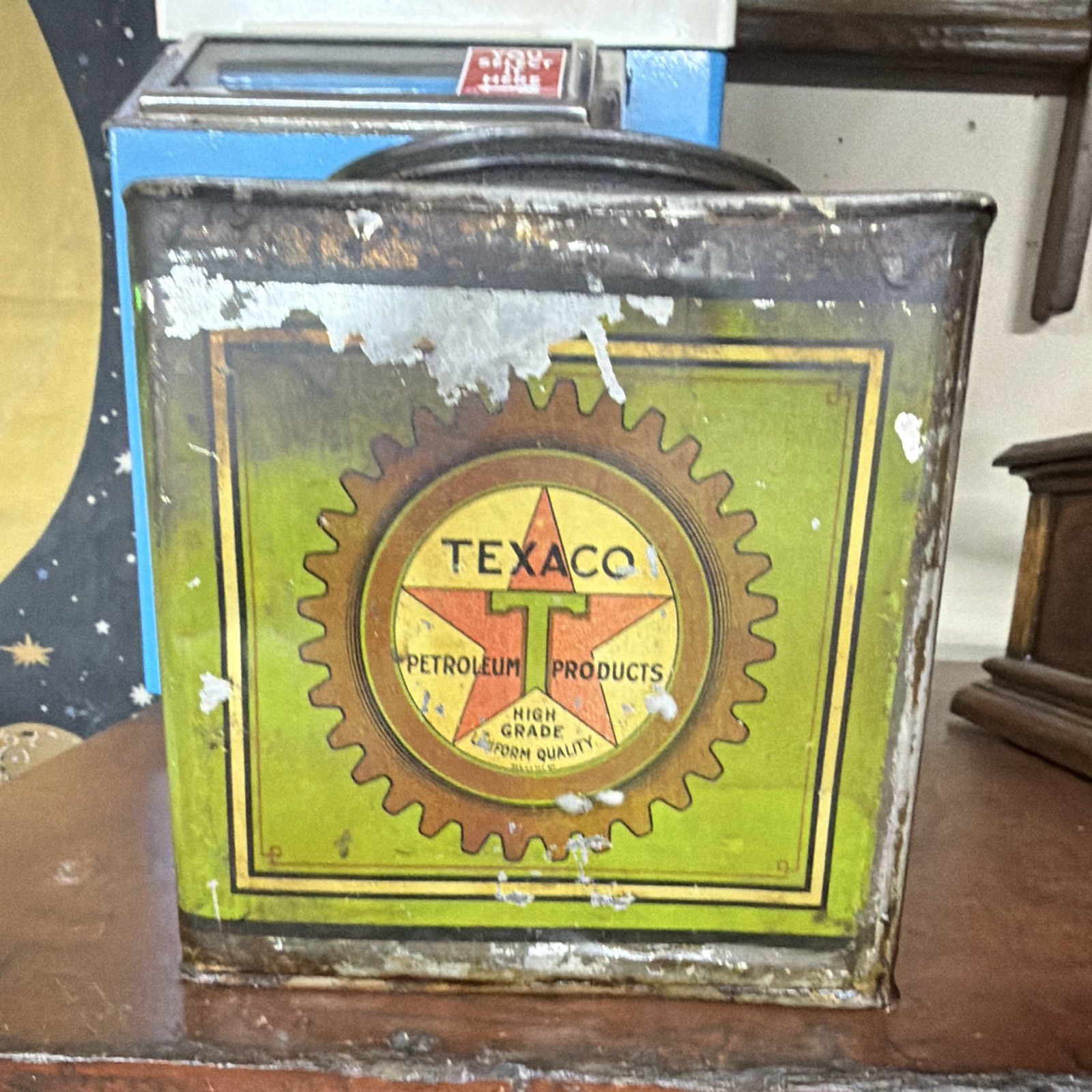 Texaco Port Arthur Transmission Lubricant Can 5lb