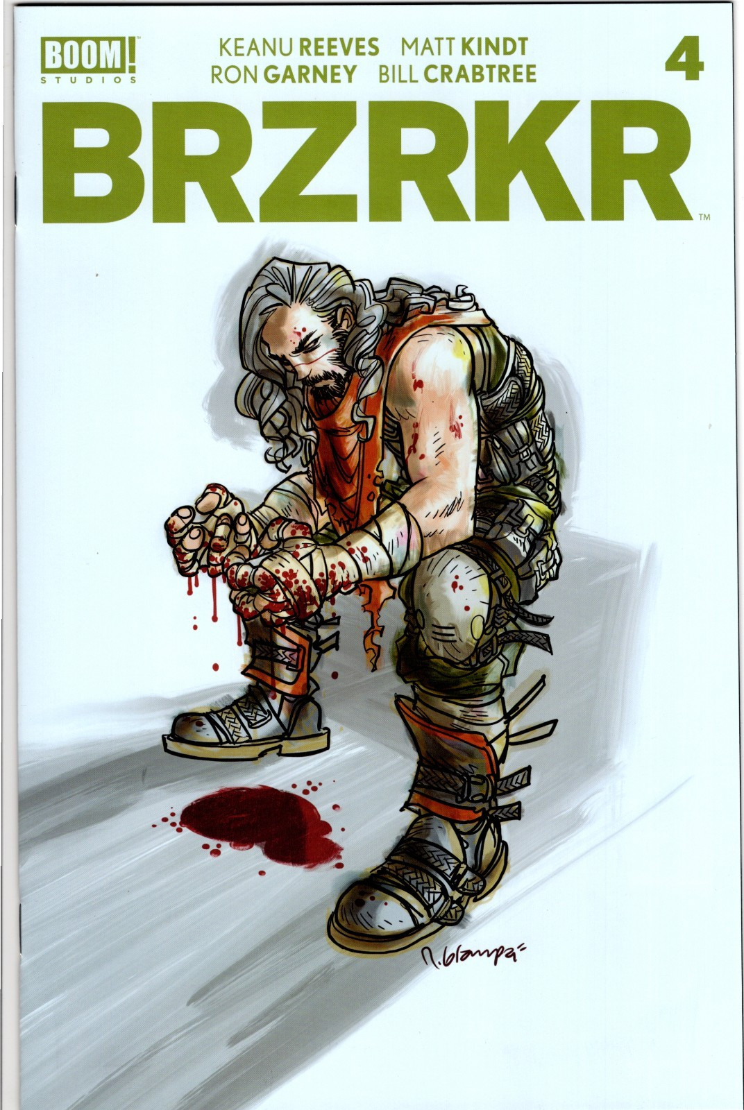 BRZRKR #4 (2021): NM