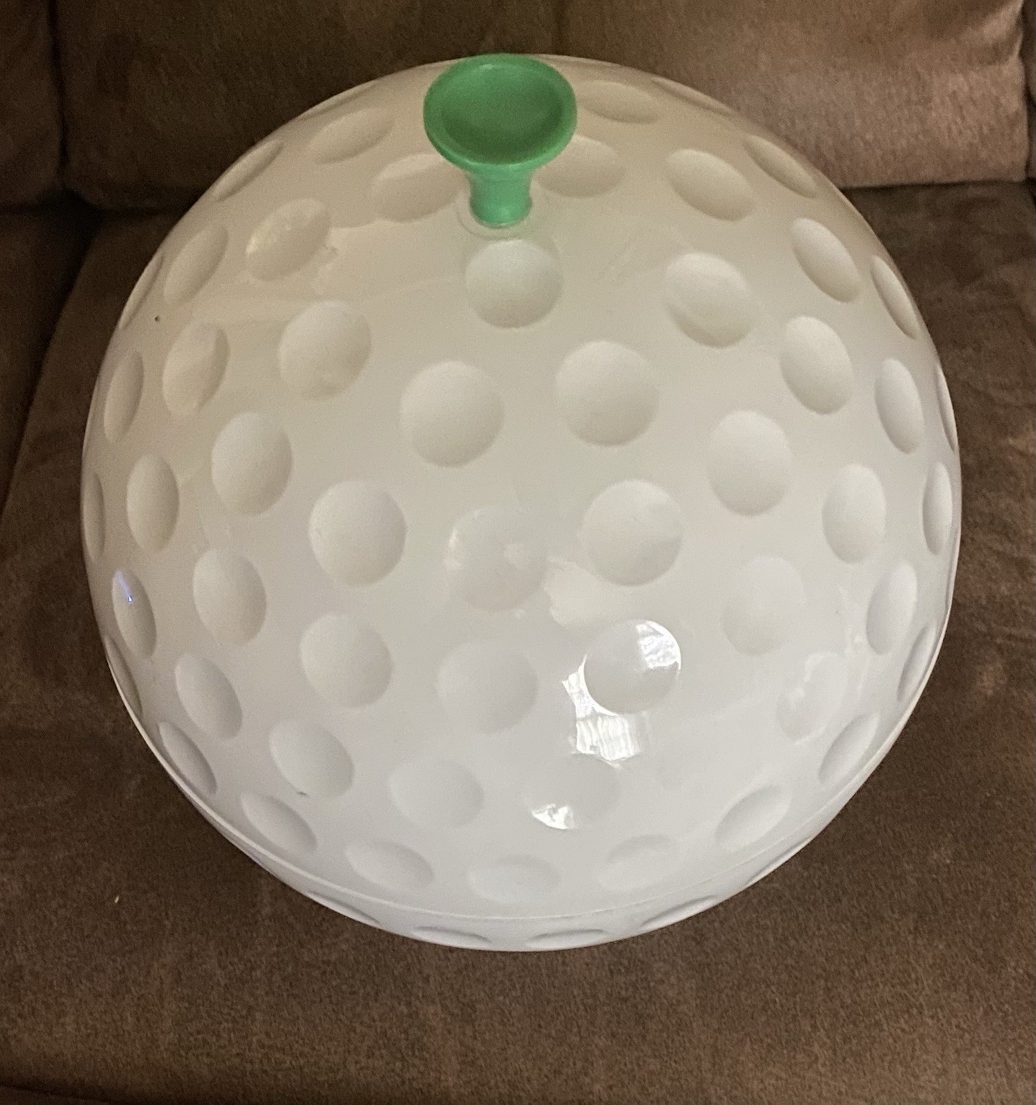 Vintage Large Golf Ball Tee Ice Bucket 10.5