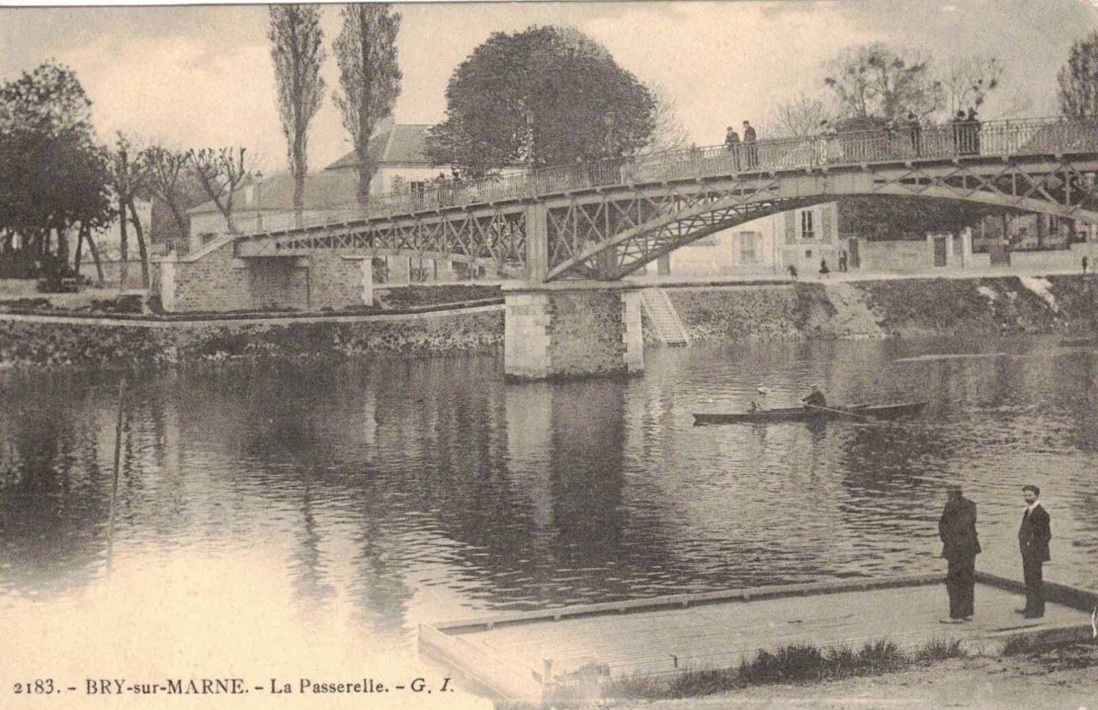La Passerelle - Bry-sur-Marne, France, #2183 (M19)