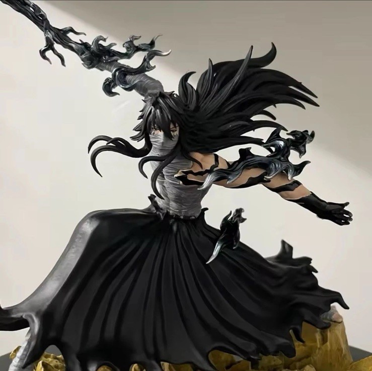 Bleach Ichigo Kurosaki Final Getsuga Tensho 24cm Anime Statue Mugetsu Figure NEW