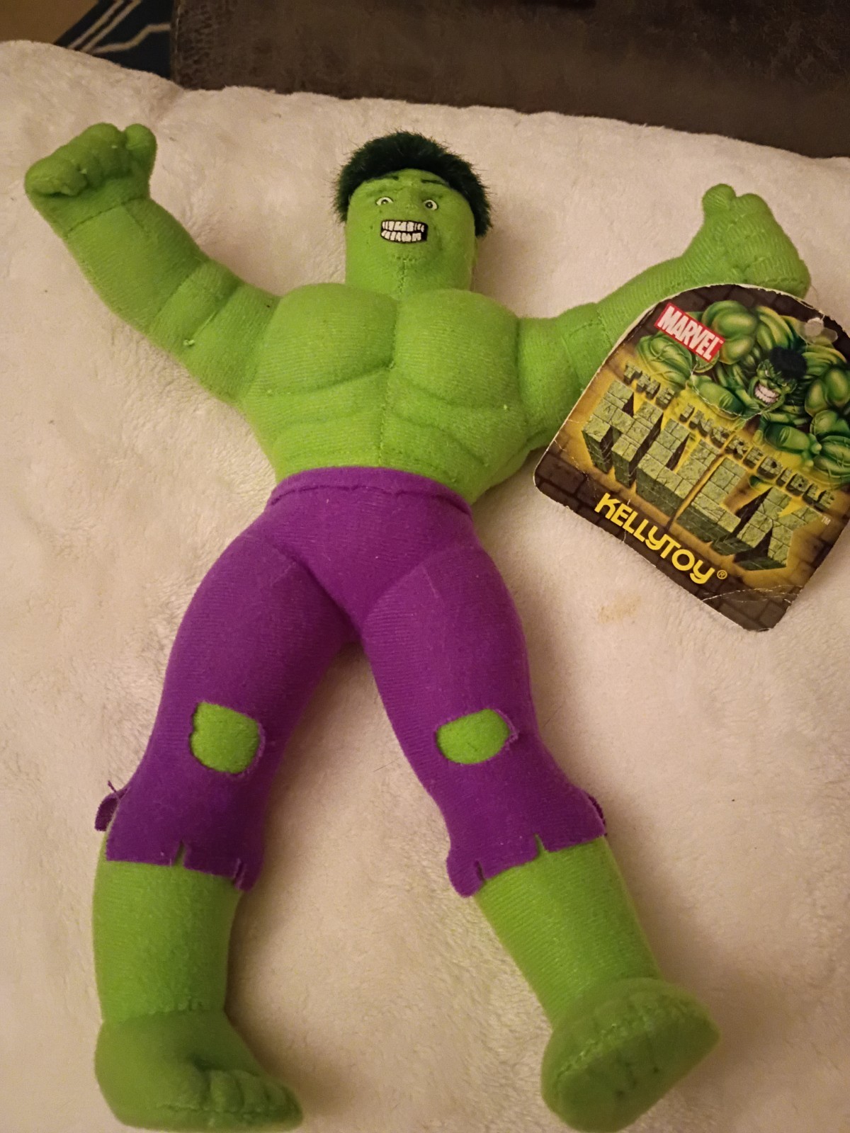 2002 Marvel Incredible Hulk Push - KellyToy - W/ Org Tag