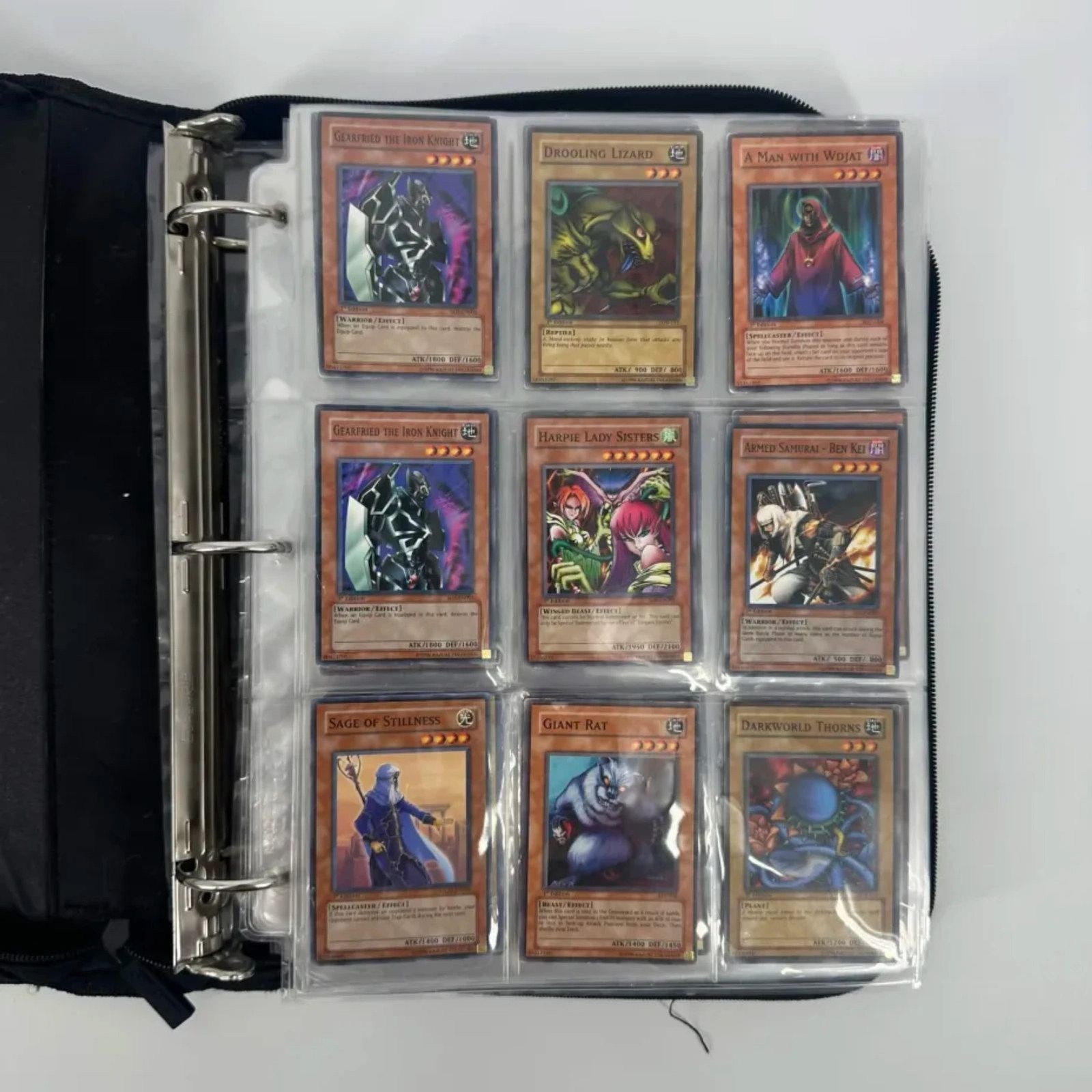 Vintage YU-GI-OH 1st Edition & More Binder Collection 300+ Cards