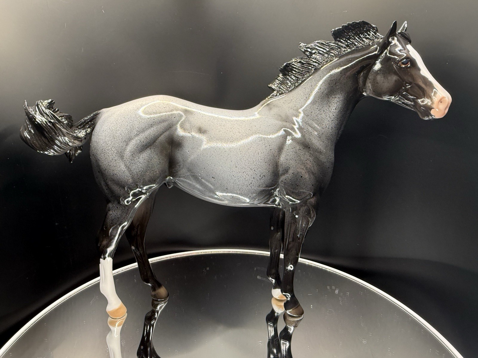 Alaros - Peter Stone OOAK ISH Blue Roan 2014 Stallion