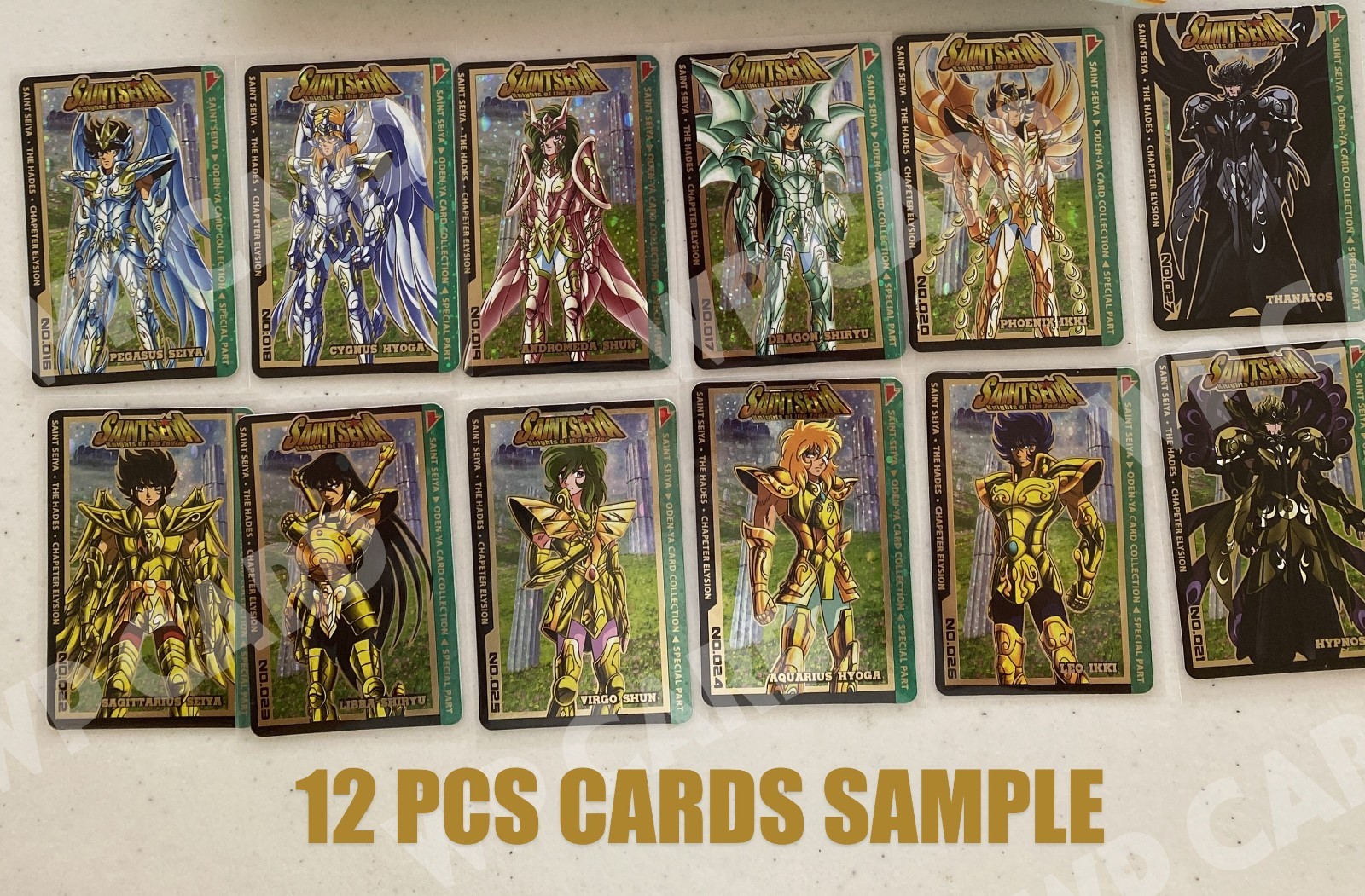 2025 SAINT SEIYA ODENYA CARDS COLLECTION , CHAPTER ELYSION : TOEI ANIMATION