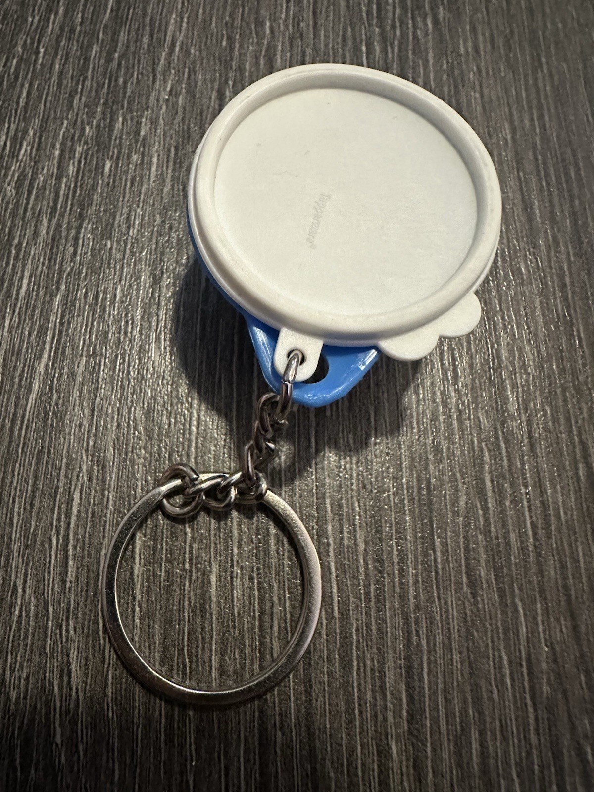 Tupperware Smidget Miniature Thatsa Wonderlier Bowl Blue White Bowl Key Chain