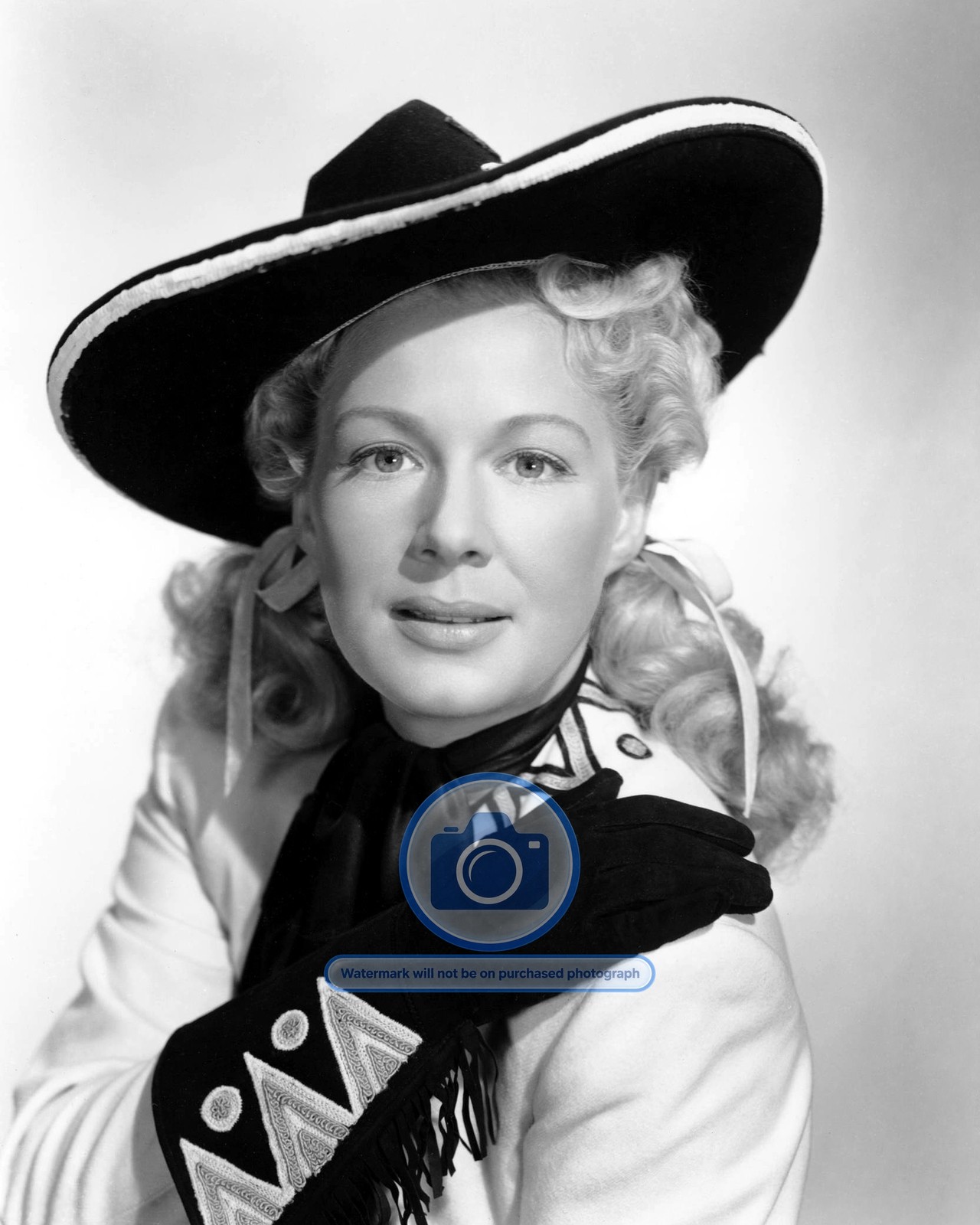 BETTY HUTTON ANNIE GET YOUR GUN PROMO PORTRAIT 1950 8X10 PHOTO