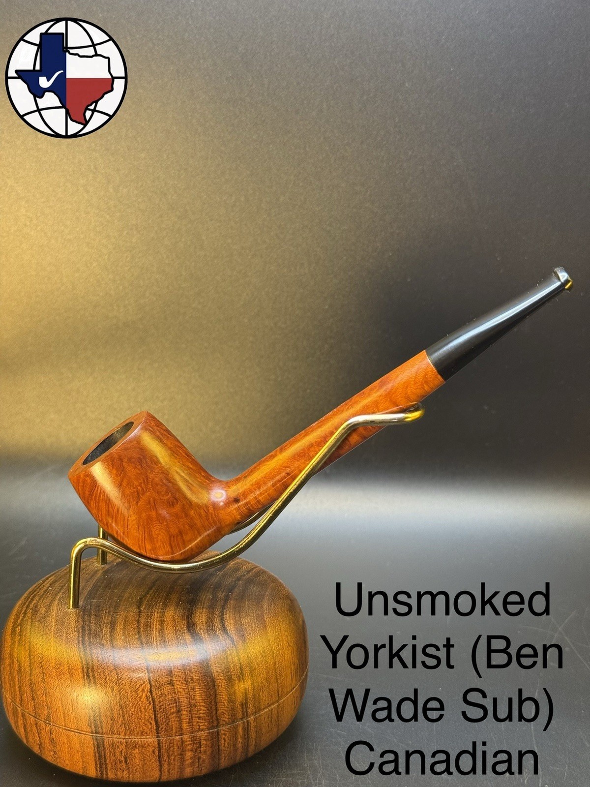 Vintage Yorkist (Ben Wade Sub) Unsmoked Canadian Tobacco Pipe