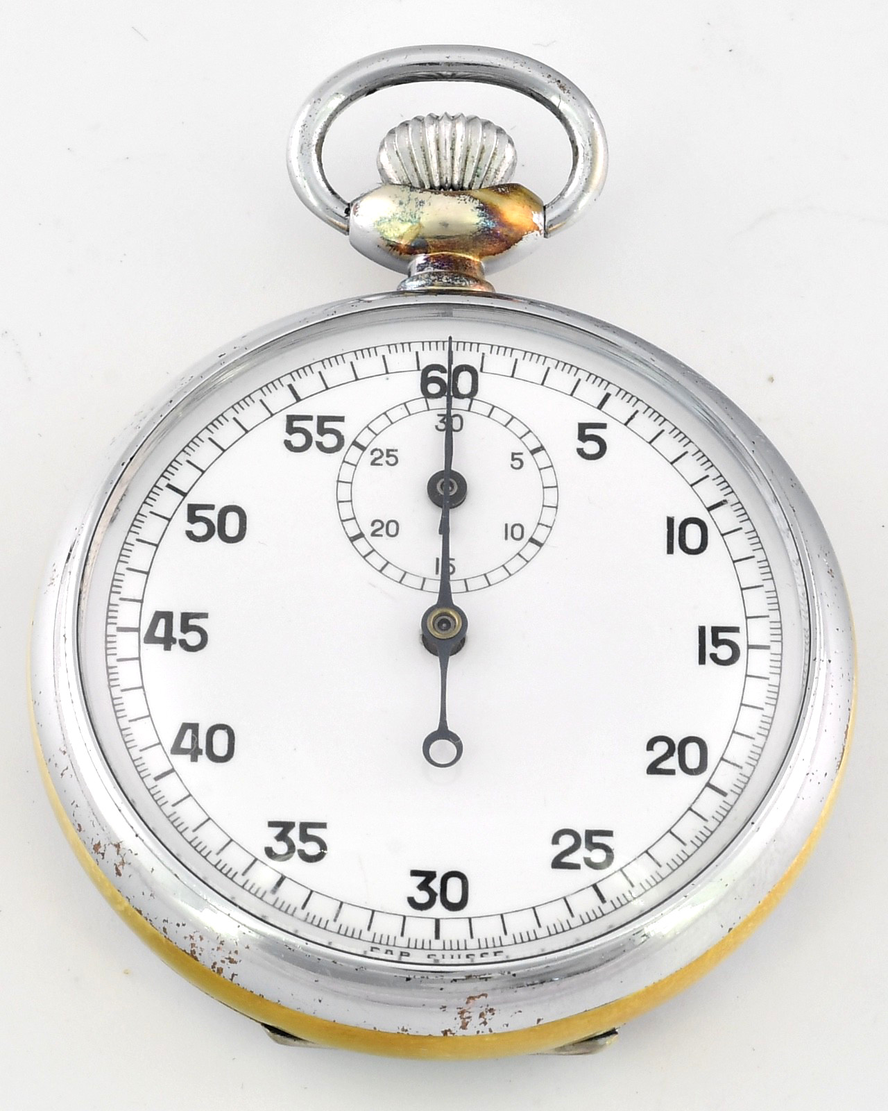 Vintage BREITLING Military WW2 Broad Arrow Stopwatch Pocketwatch
