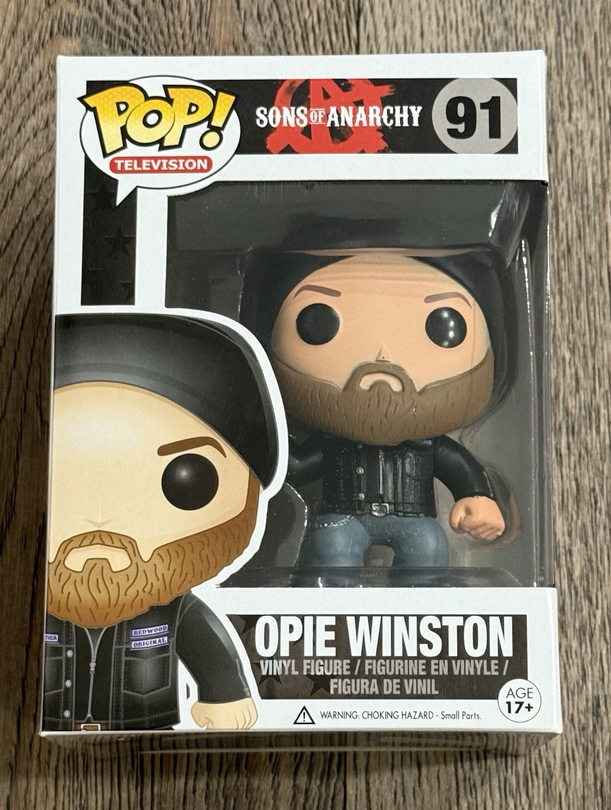 Funko Pop Sons Of Anarchy SOA: Opie Winston #91 Vaulted w/ Protector