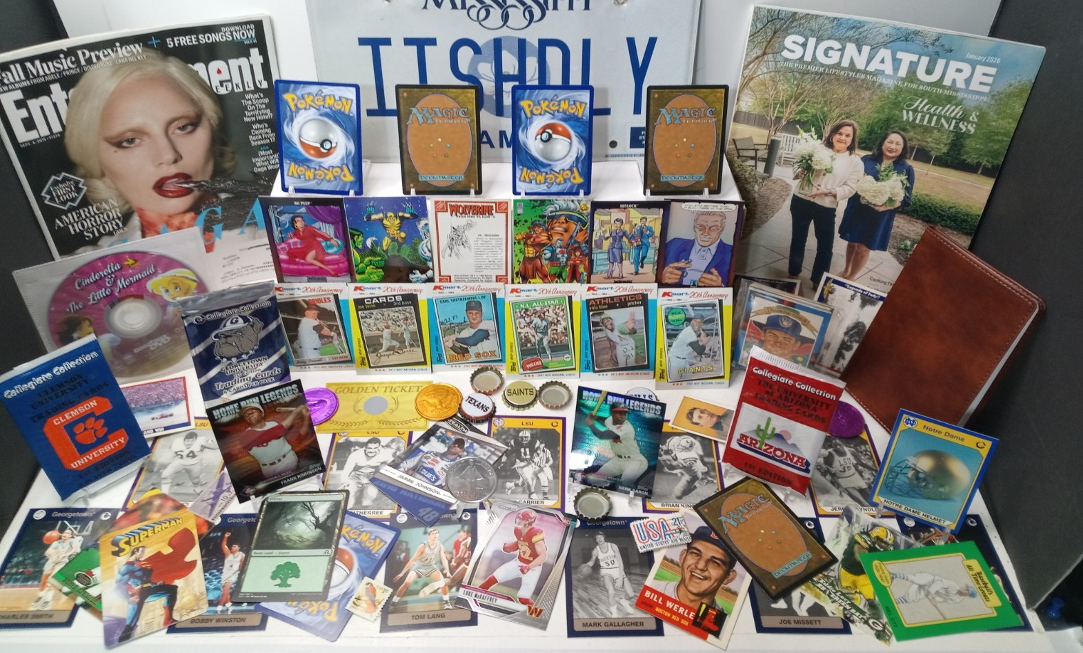 Nice Huge Mixed Lot of Sports & Non Sports Cards Plus Misc Collectibles #P9