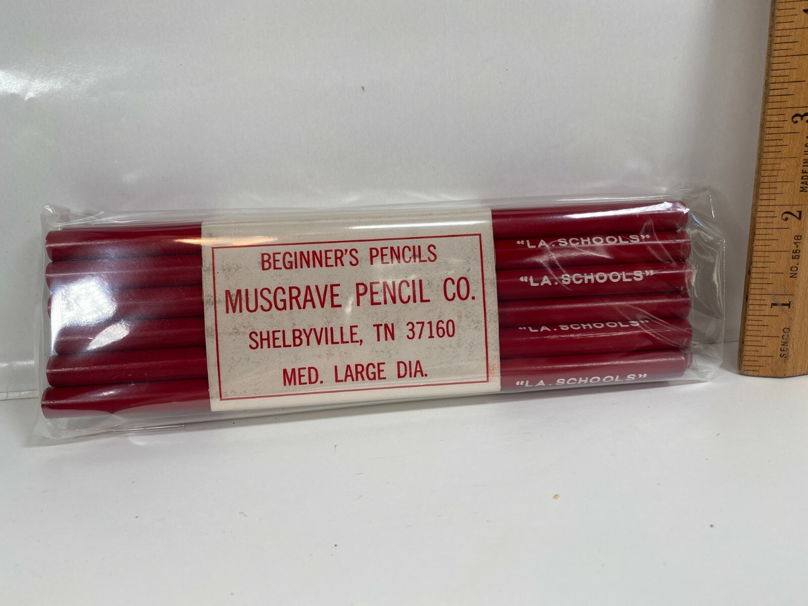 Lot 12 Vintage Wood Red Pencils Musgrave \