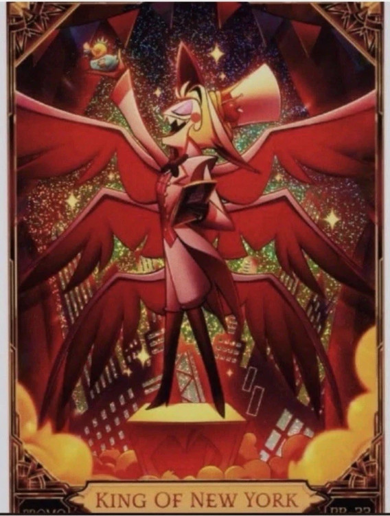 NYCC 2026 PSA HAZBIN HOTEL LUCIFER KING OF NEW YORK PROMO CARD