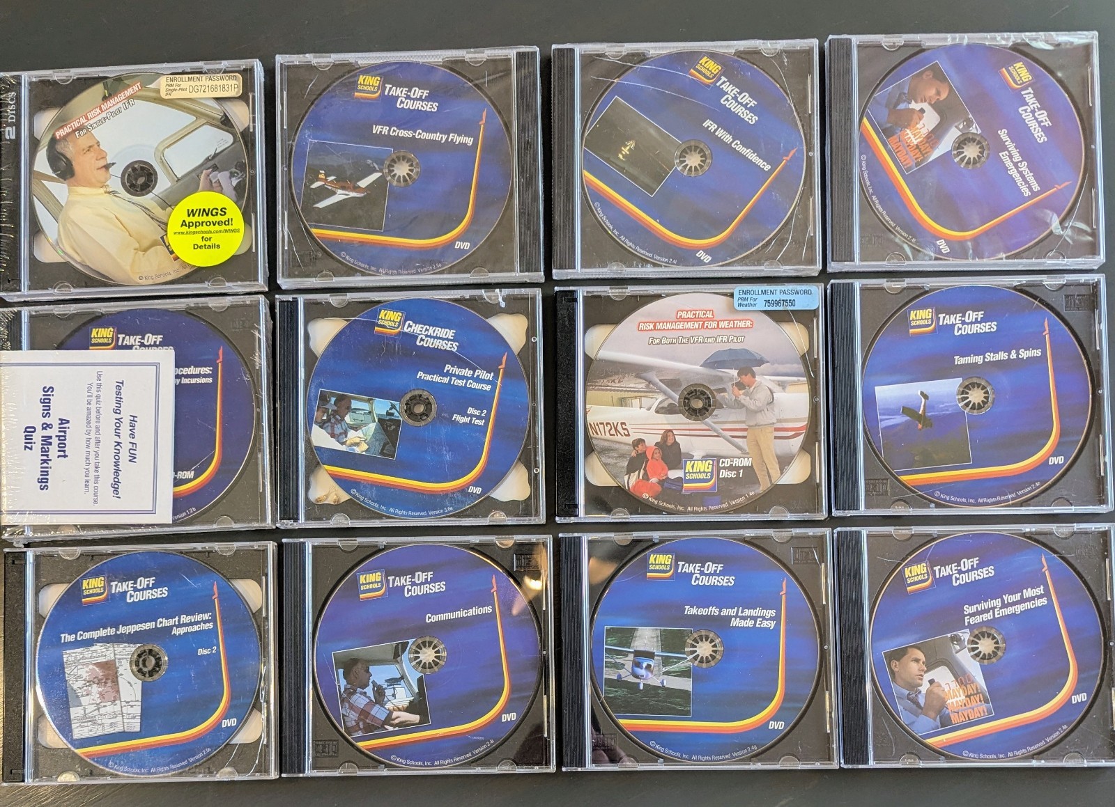 Lot King Private Pilot Schools Take-Off Video Landings Courses DVDs VFR IFR
