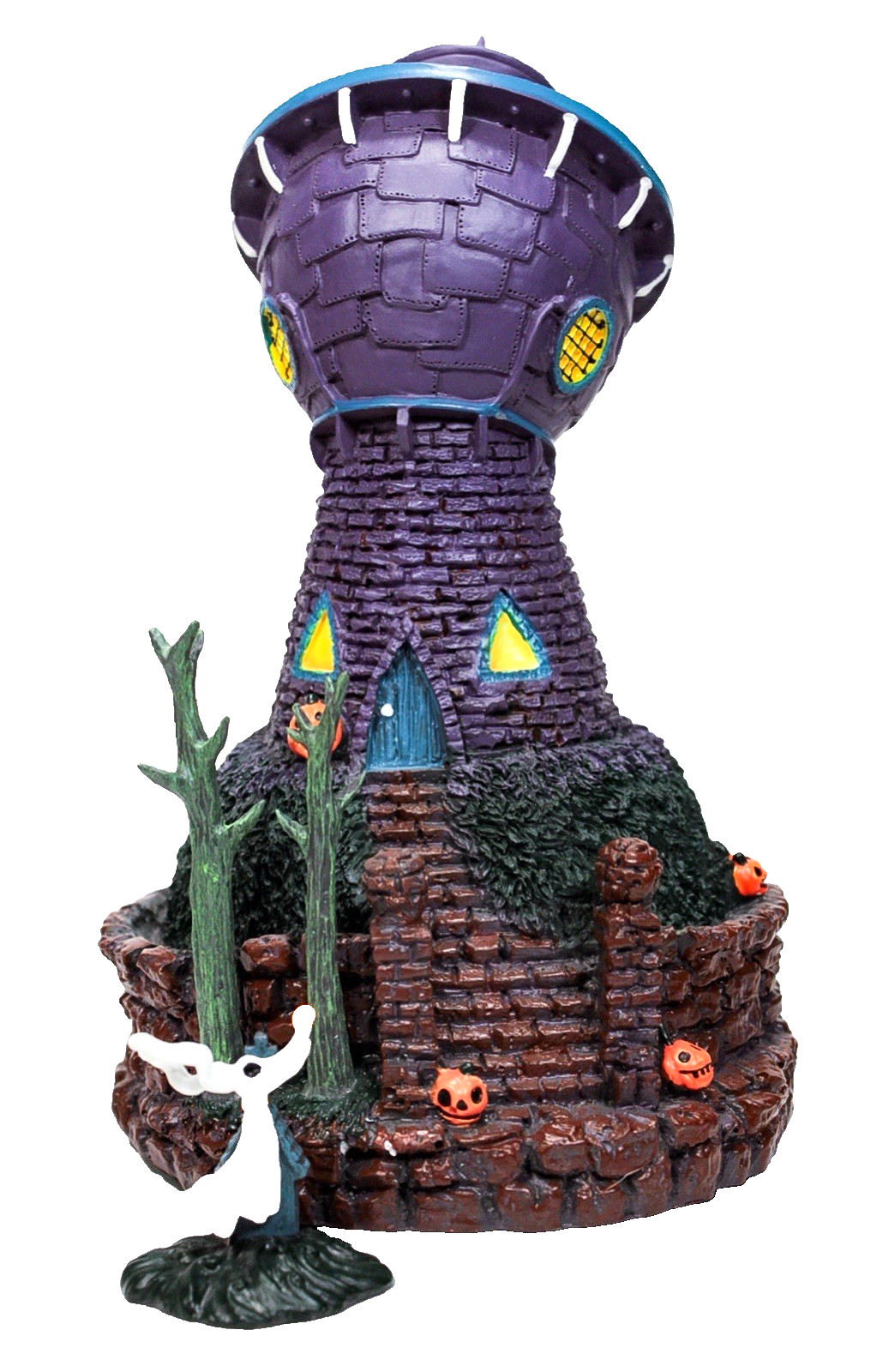 Lot of 2 HAWTHORNE VILLAGE Nightmare Before Christmas Dr Finkelsteins Lab & Zero