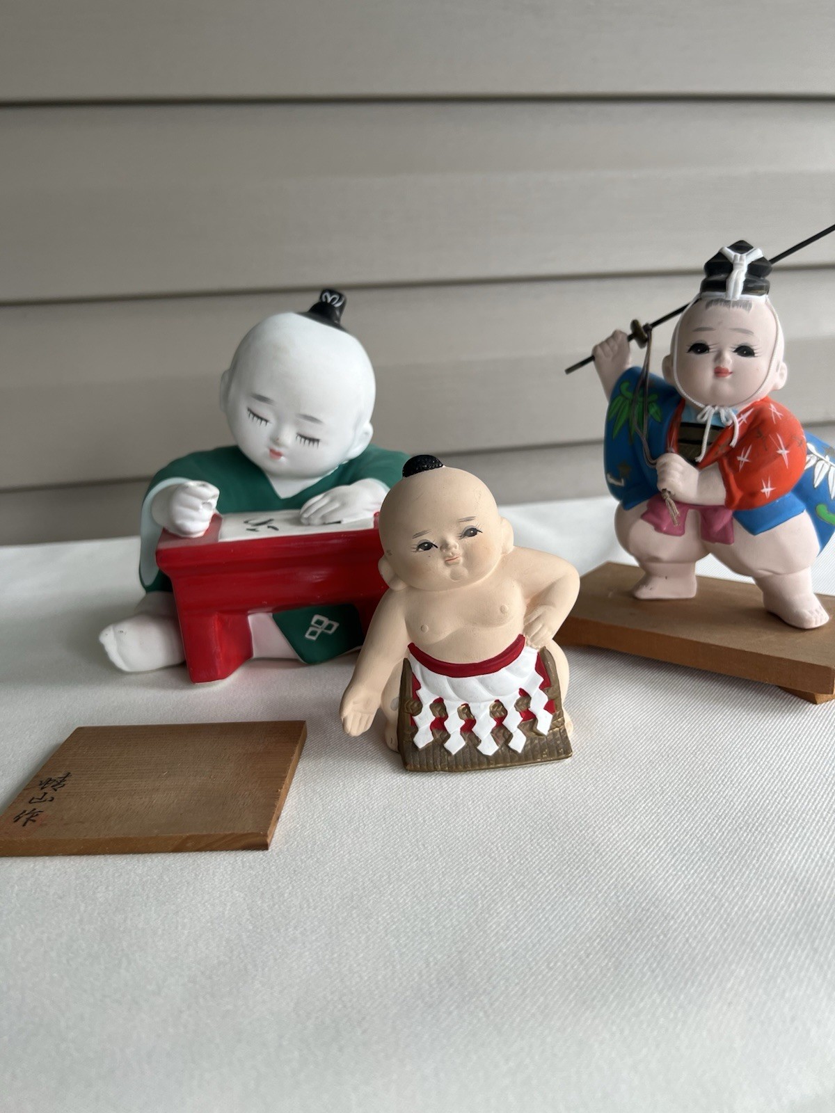 Antique Japanese Porcelain Figurine Doll Collection,