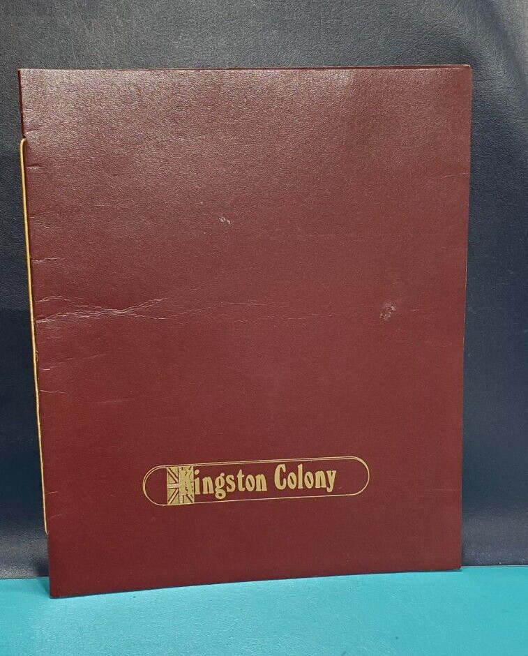 VINTAGE Kingston Colony RESTAURANT Menu  Hilton Indianapolis Indiana