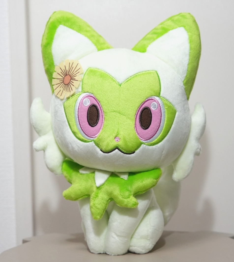 Japan Authentic Ichiban Kuji Pokemon Blooming Days Sprigatito Plush Toy