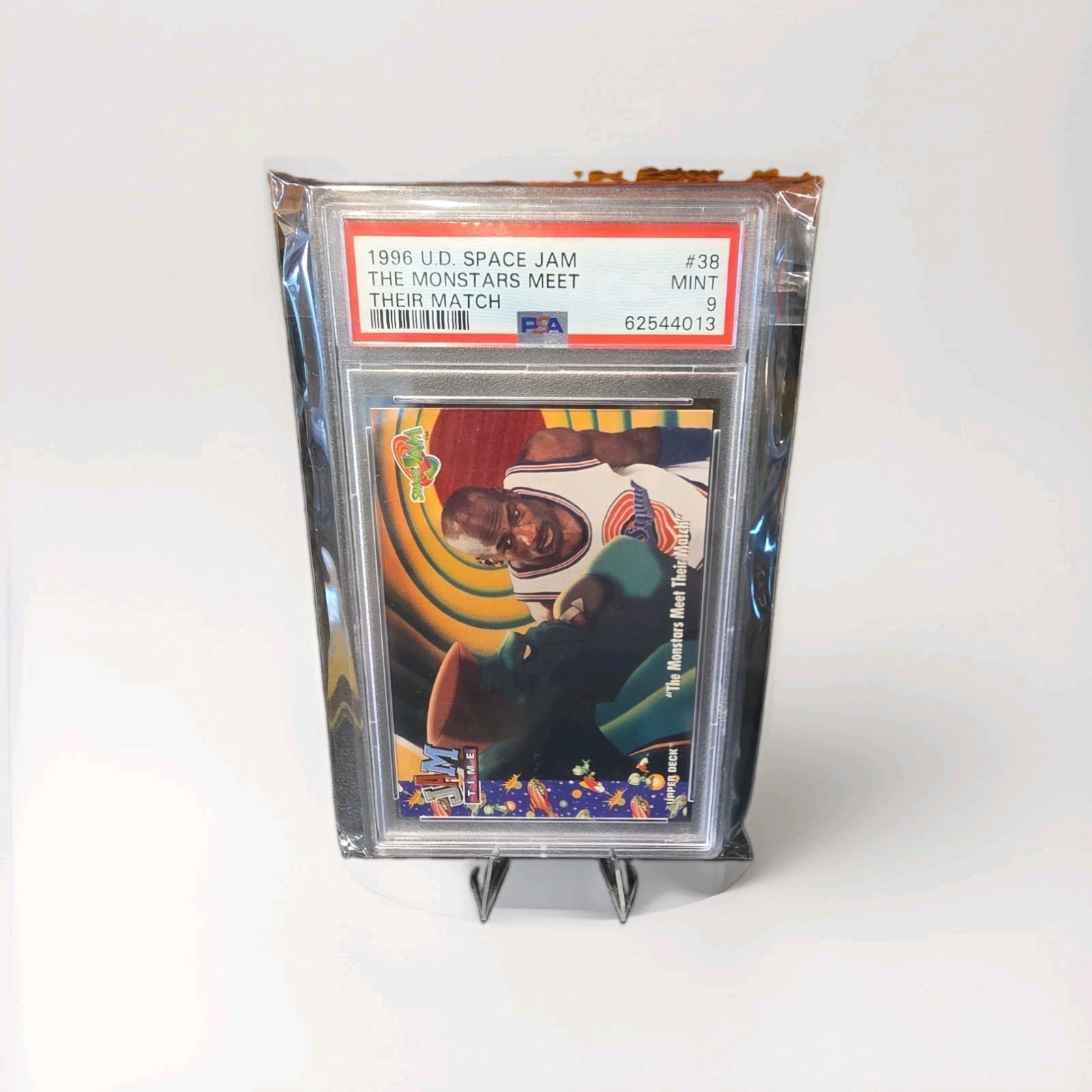 Upper Deck 1996 Space Jam 38 The Monstars Meet Their Match PSA 9 Michael Jordan
