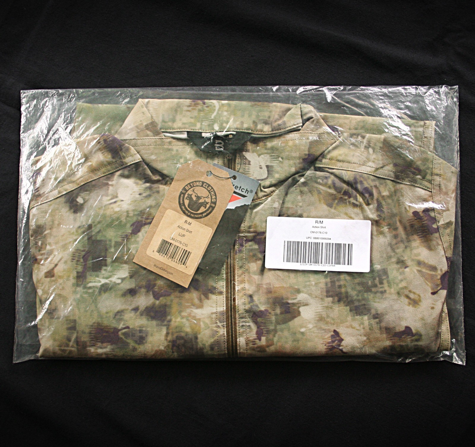 Beyond Clothing A5 Action Shirt - Lupus Camo - Medium - Rare Camouflage