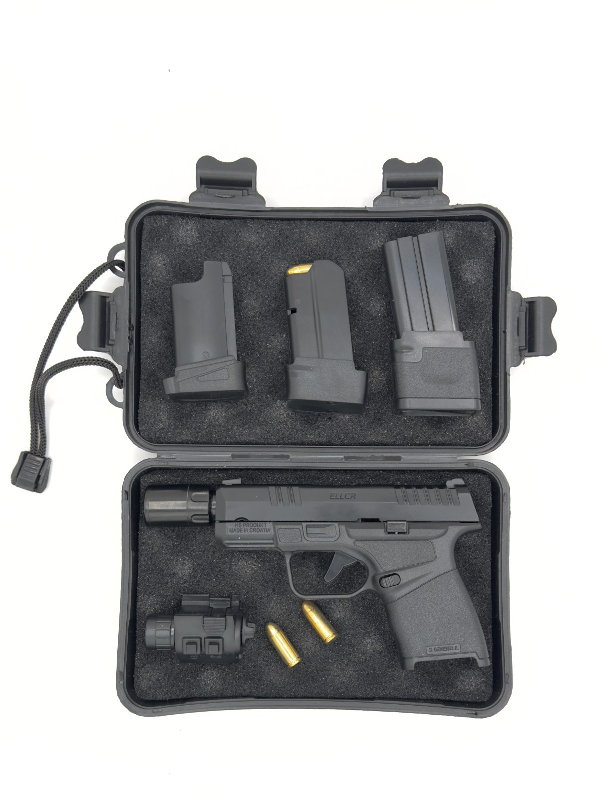 Pistol Shape Butane Torch Lighter – Windproof Refillable Jet Flame Gun Style Cig