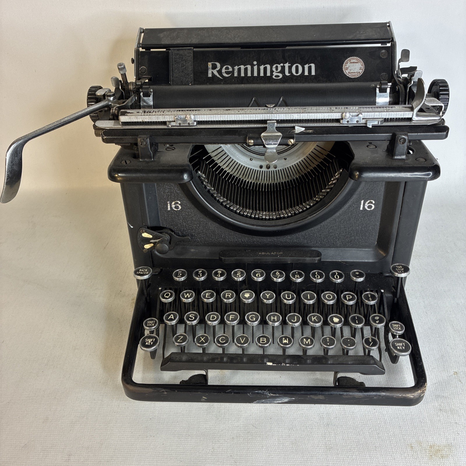 Antique Remington Standard Typewriter No. 16 Works  Fully Tested